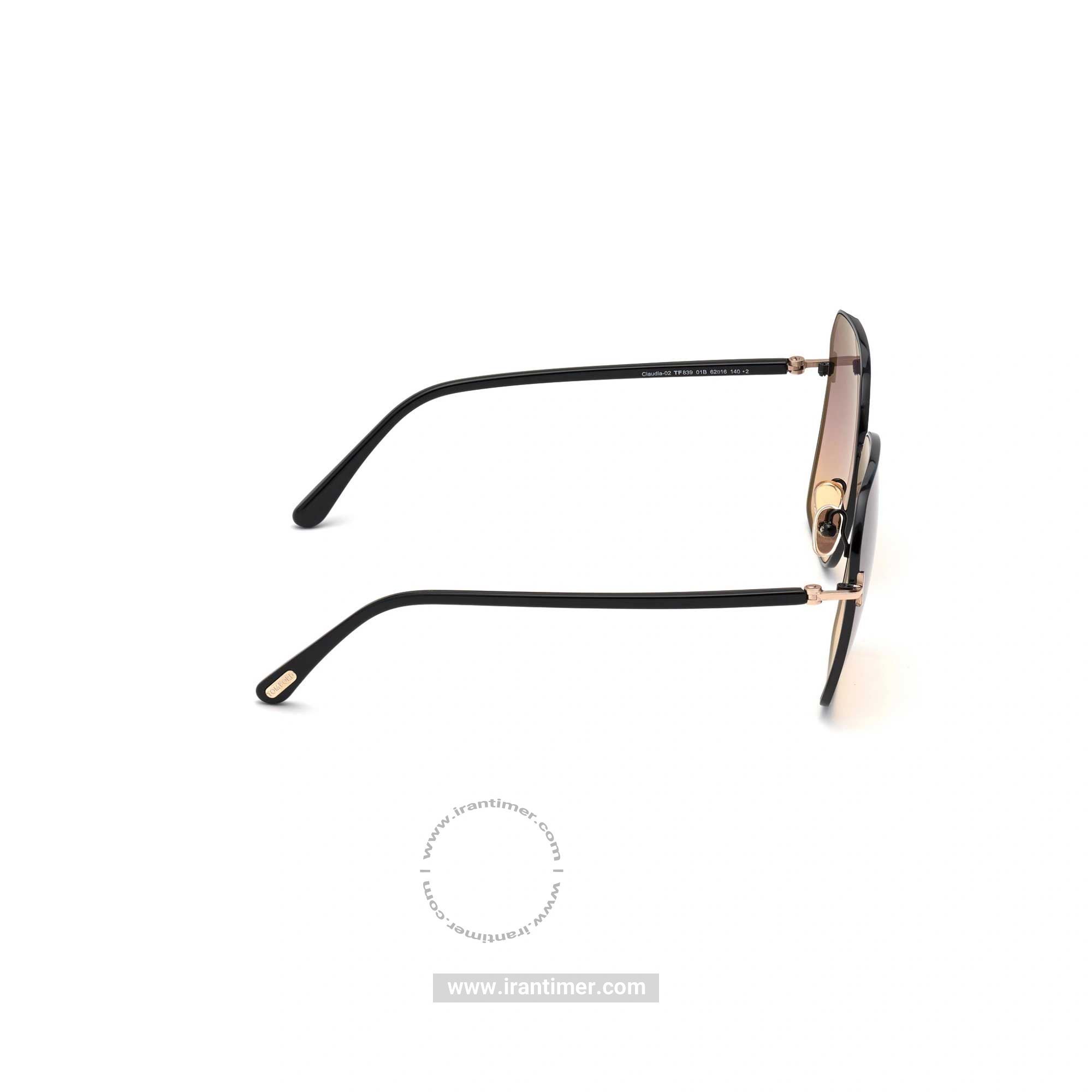 قیمت و خرید عینک آفتابی زنانه کلاسیک (TOM FORD) مدل FT 0839 01B 62 | اورجینال و اصلی