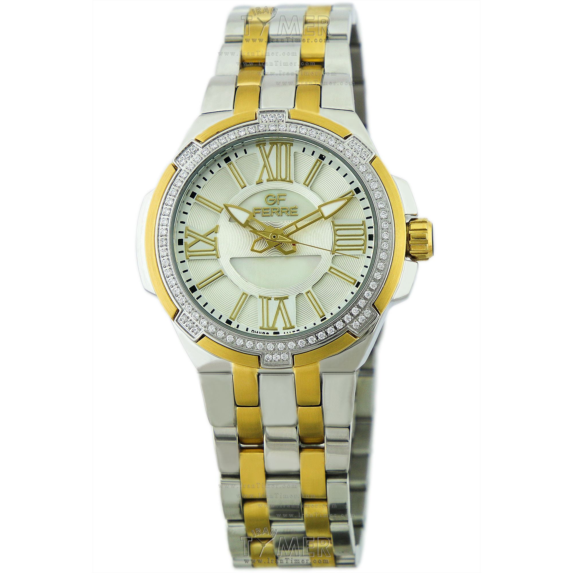 قیمت و خرید ساعت مچی زنانه جی اف فره(GF FERRE) مدل GF.TG10433.1 کلاسیک | اورجینال و اصلی