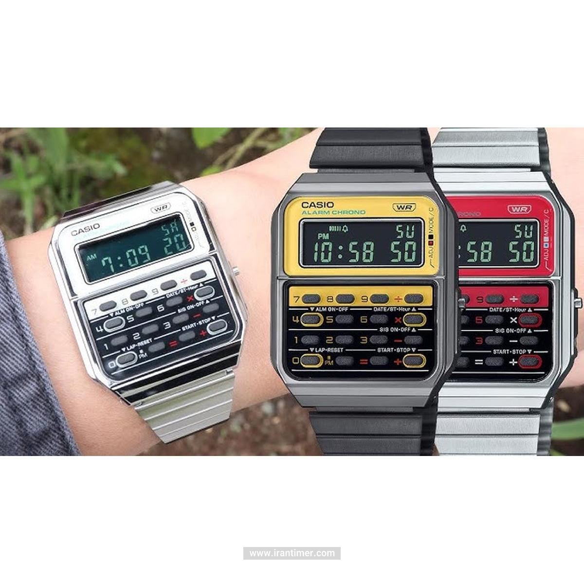 قیمت و خرید ساعت مچی مردانه زنانه کاسیو (CASIO) جنرال مدل CA-500WE-7BDF | اورجینال و اصلی