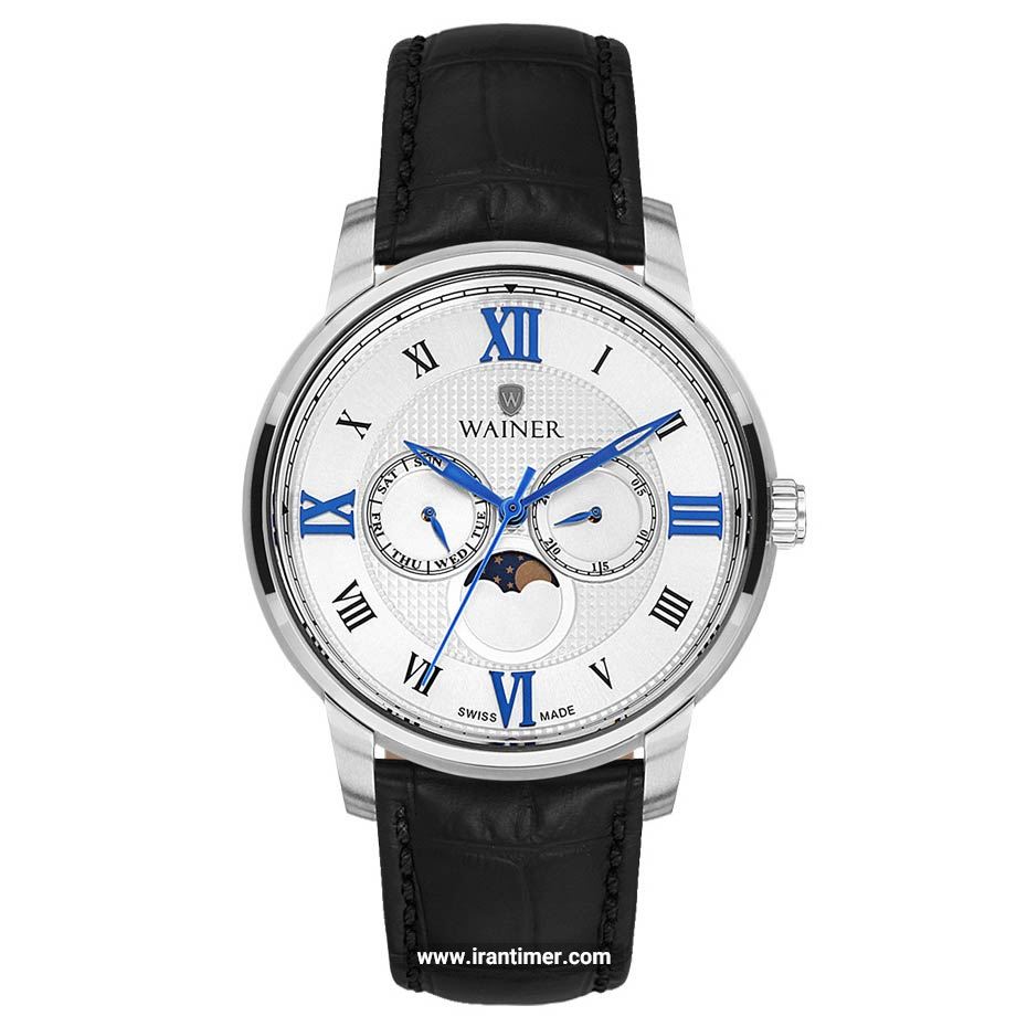قیمت و خرید ساعت مچی مردانه واینر(WAINER) مدل WA.19654-B کلاسیک | اورجینال و اصلی