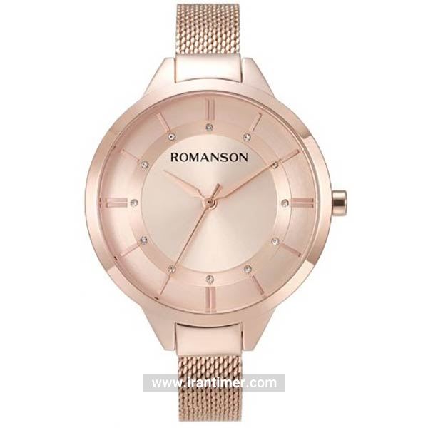 قیمت و خرید ساعت مچی زنانه رومانسون(ROMANSON) مدل RM8A28LLRRAC6R-RG کلاسیک | اورجینال و اصلی