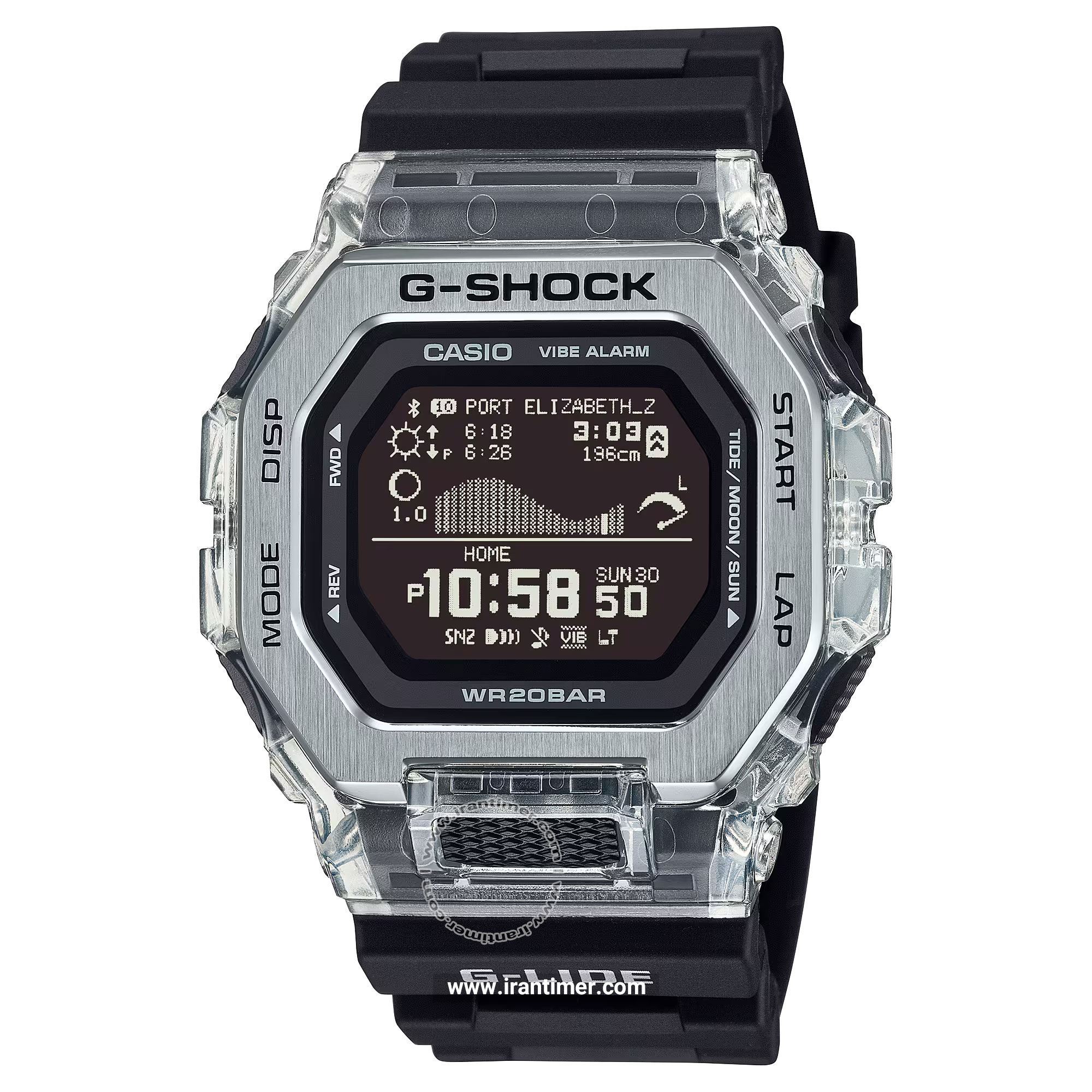 قیمت و خرید ساعت مچی مردانه کاسیو (CASIO) جی شاک مدل GBX-100S-1DR اسپرت | اورجینال و اصلی