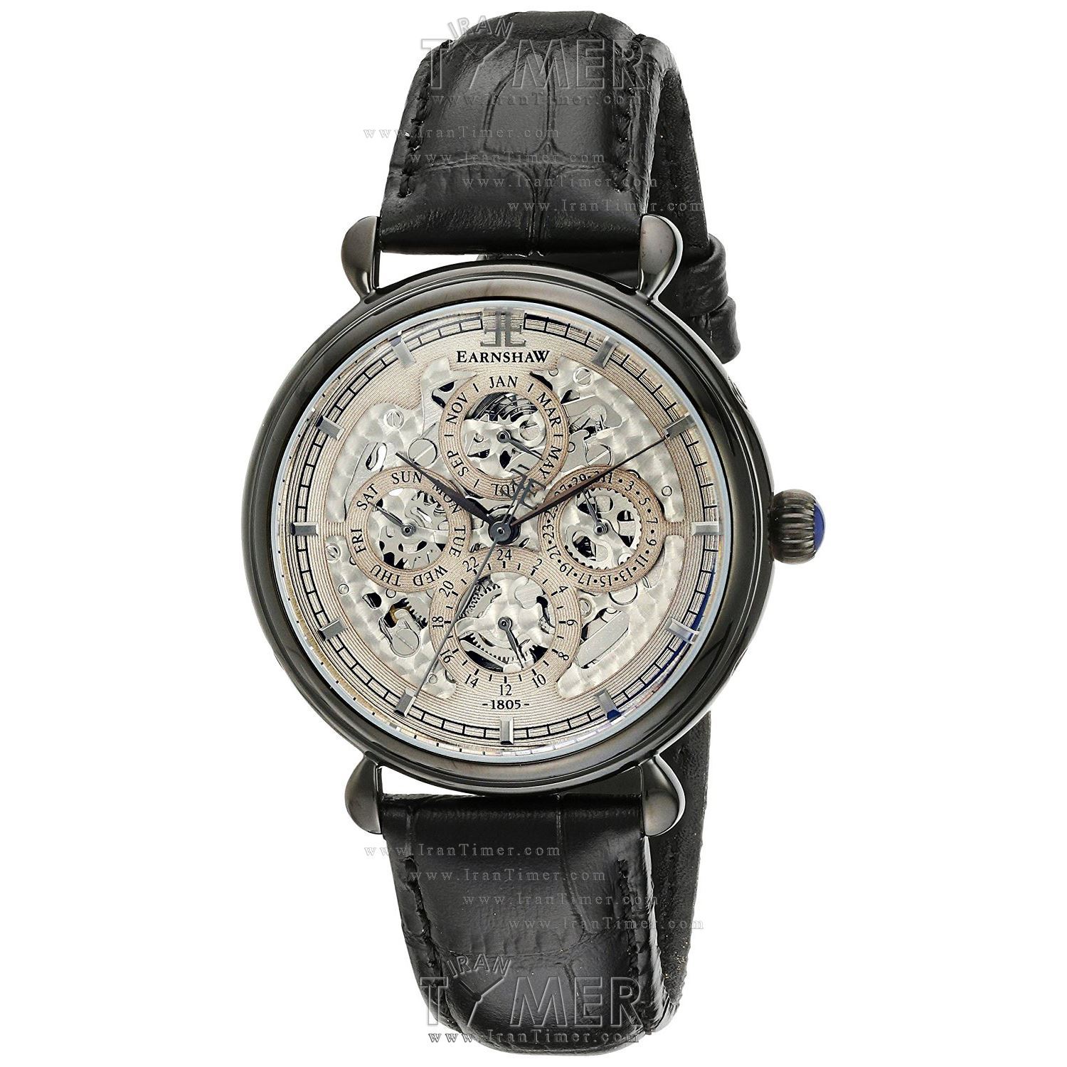 قیمت و خرید ساعت مچی مردانه ارنشا(EARNSHAW) مدل ES-8043-06 کلاسیک | اورجینال و اصلی