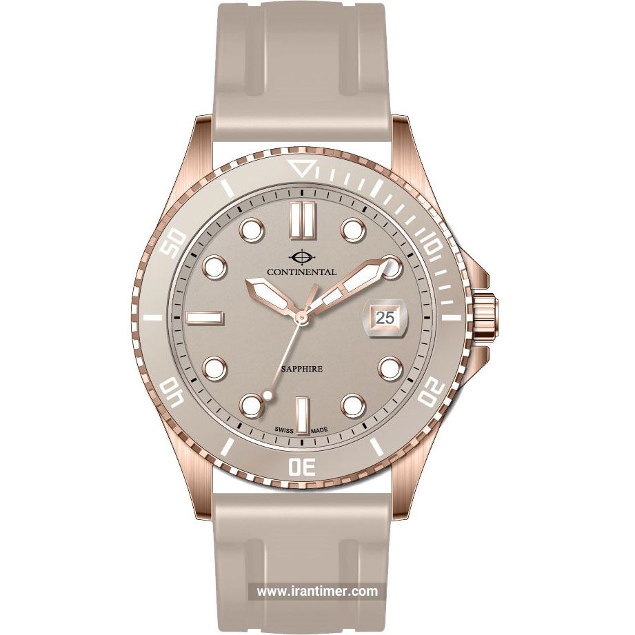 قیمت و خرید ساعت مچی مردانه کنتیننتال(CONTINENTAL) مدل 20504-GD563990 اسپرت | اورجینال و اصلی