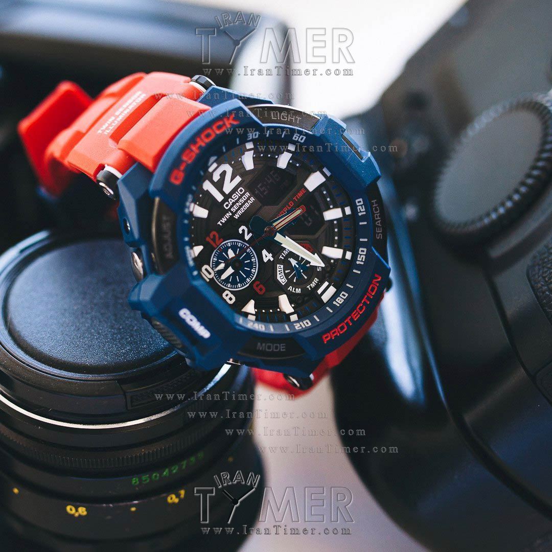 قیمت و خرید ساعت مچی مردانه کاسیو (CASIO) جی شاک مدل GA-1100-2ADR اسپرت | اورجینال و اصلی