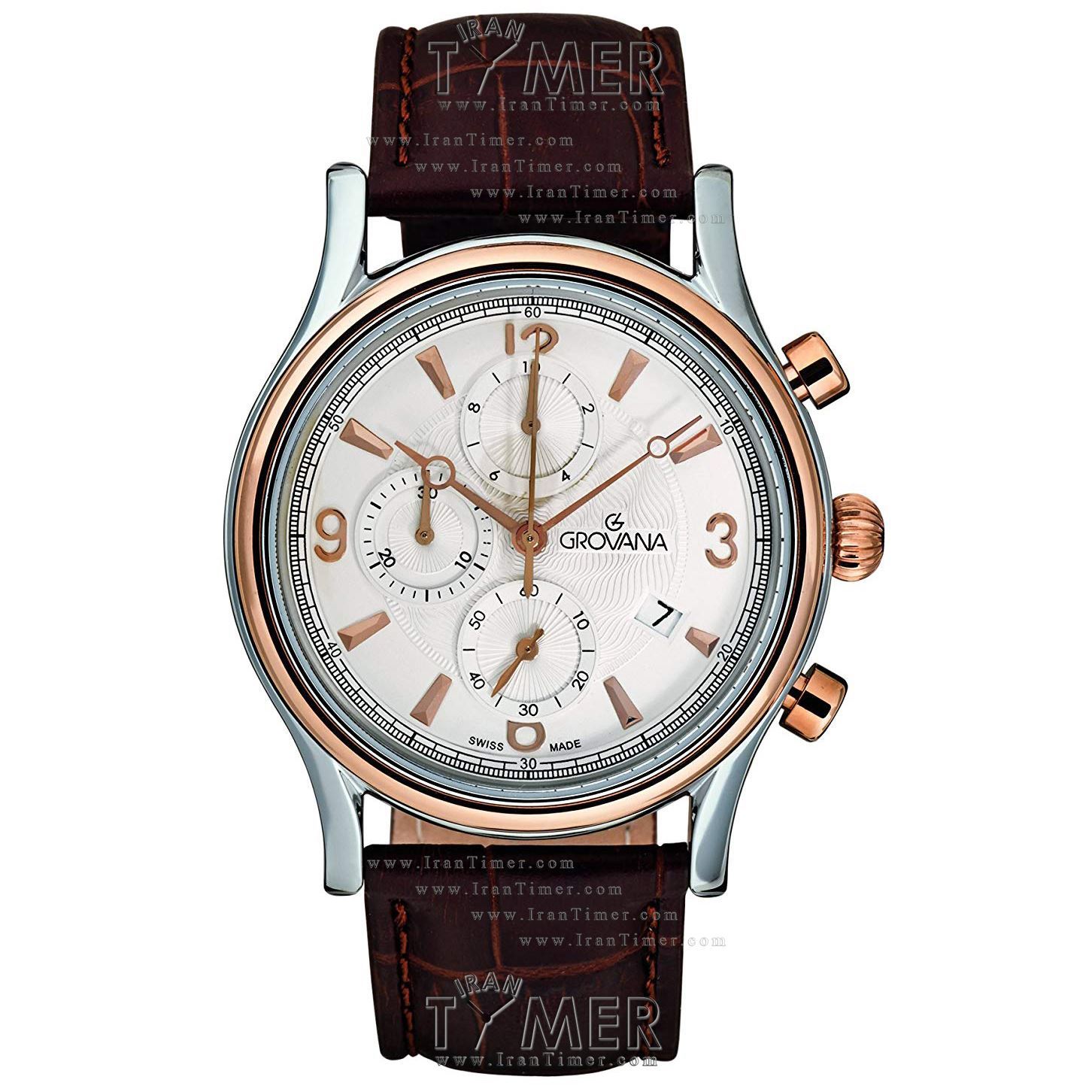 قیمت و خرید ساعت مچی مردانه گرووانا(GROVANA) مدل 1728.9552 کلاسیک | اورجینال و اصلی