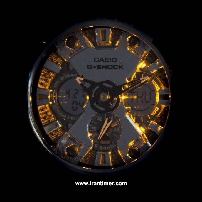 قیمت و خرید ساعت مچی مردانه کاسیو (CASIO) جی شاک مدل GA-200BW-1ADR اسپرت | اورجینال و اصلی