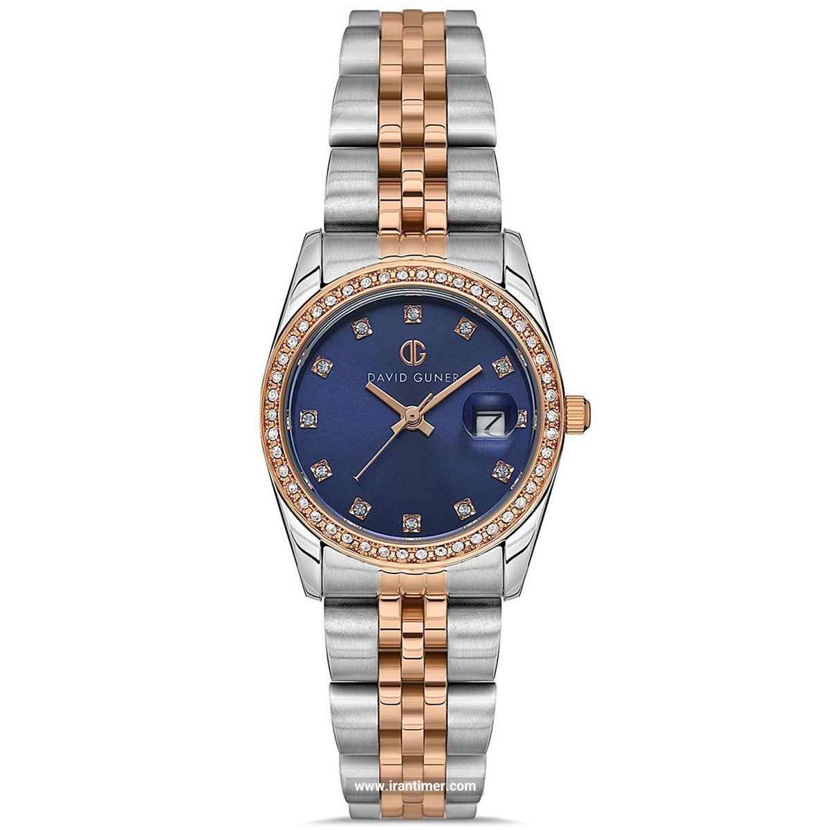 قیمت و خرید ساعت مچی زنانه دیوید گانر(David Guner) مدل DG-8635LA-E3 فشن | اورجینال و اصلی