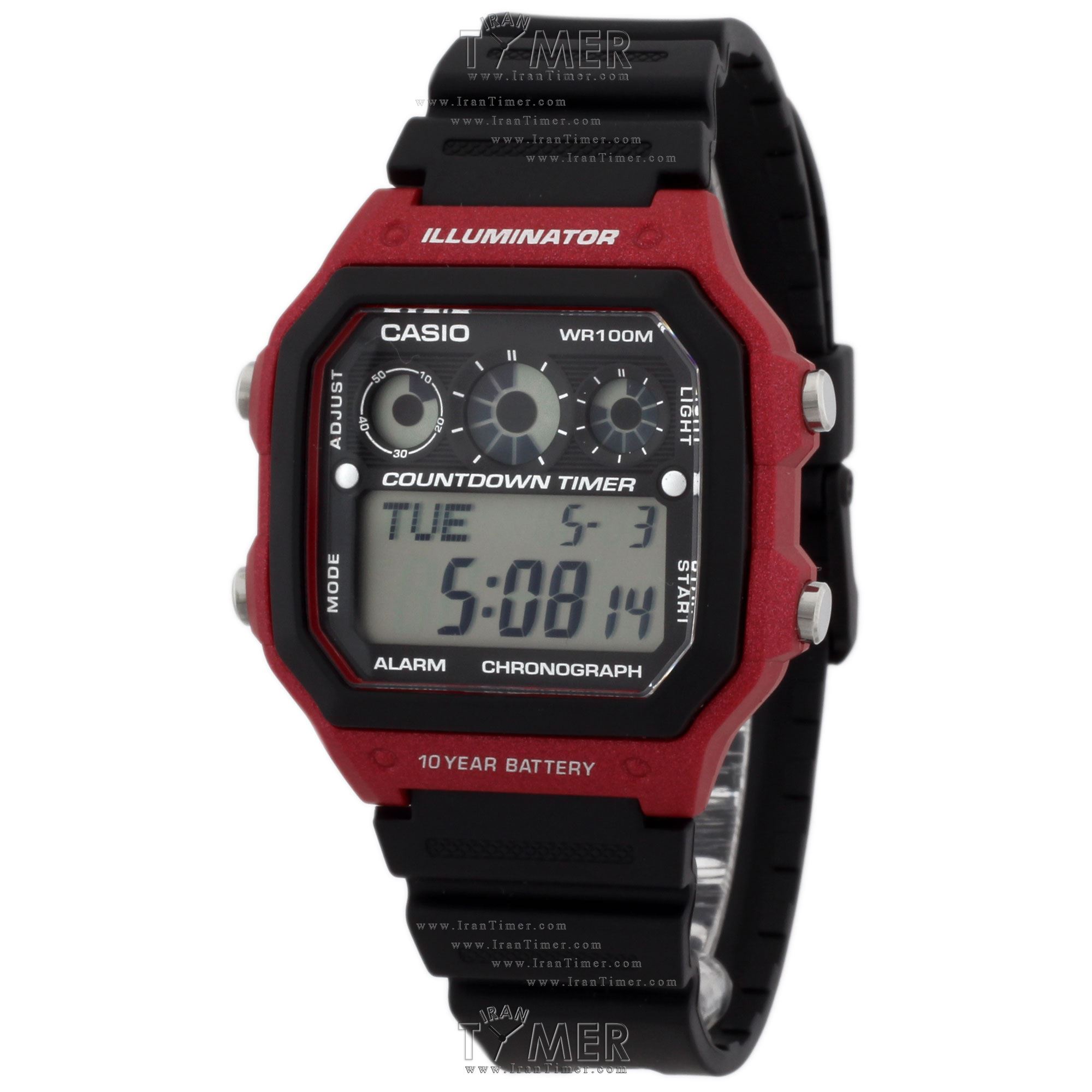 قیمت و خرید ساعت مچی مردانه کاسیو (CASIO) جنرال مدل AE-1300WH-4AVDF اسپرت | اورجینال و اصلی