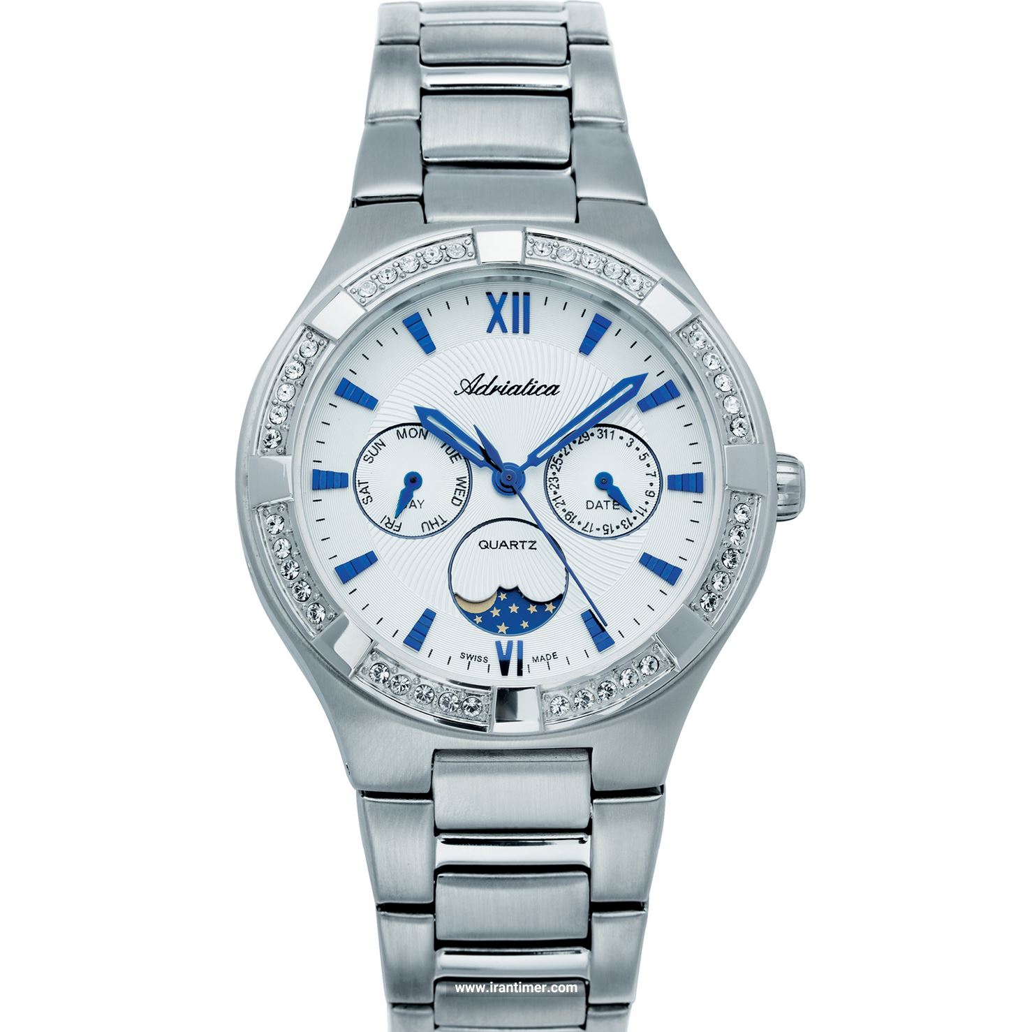قیمت و خرید ساعت مچی زنانه آدریاتیکا(ADRIATICA) مدل A3421.51B3QFZ کلاسیک | اورجینال و اصلی