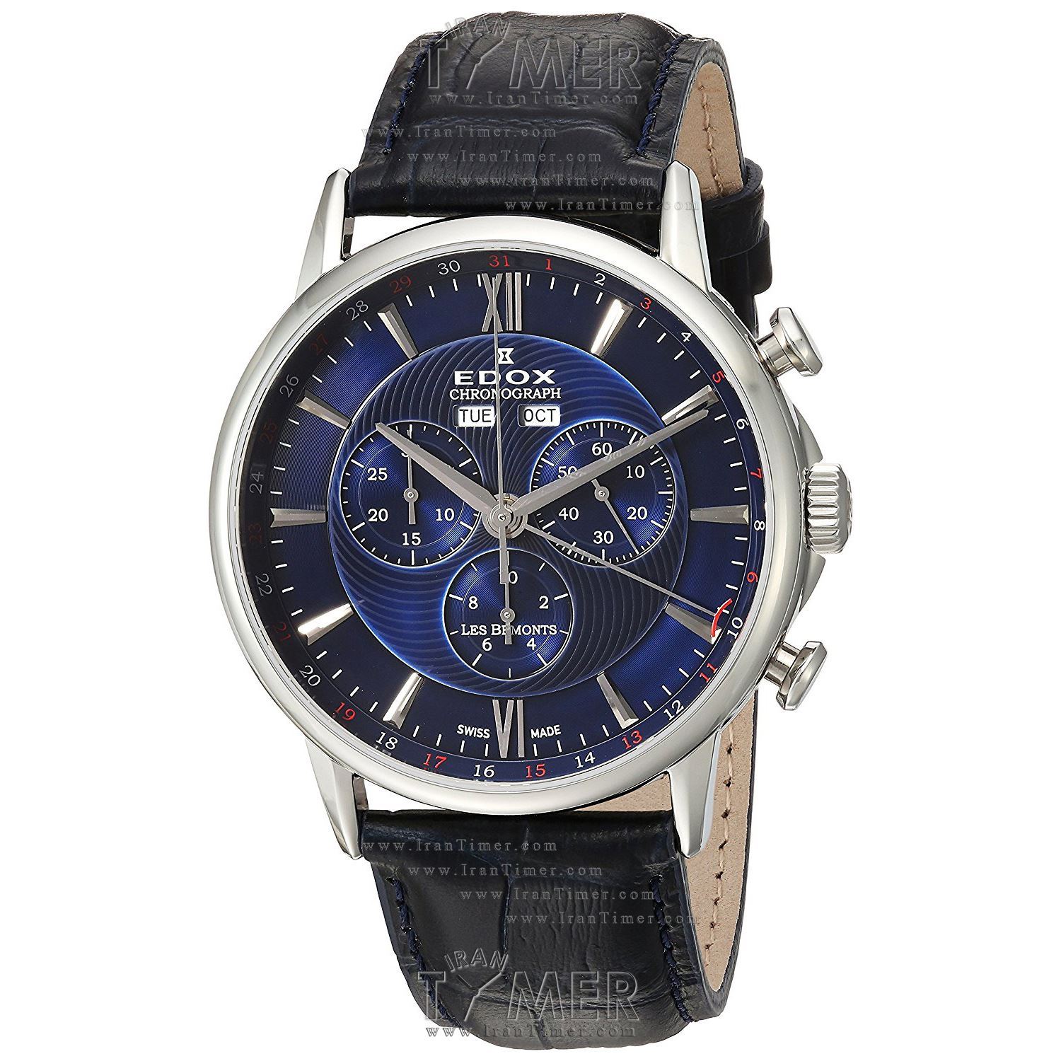 قیمت و خرید ساعت مچی مردانه ادُکس(EDOX) مدل 105013BUIN کلاسیک اسپرت | اورجینال و اصلی