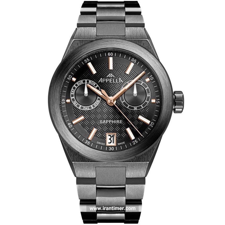 قیمت و خرید ساعت مچی مردانه اپلا(APPELLA) مدل L70015.S1R6QF کلاسیک | اورجینال و اصلی