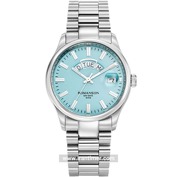 قیمت و خرید ساعت مچی مردانه رومانسون(ROMANSON) مدل TM3BS007FMWWA92W-BLUE کلاسیک | اورجینال و اصلی