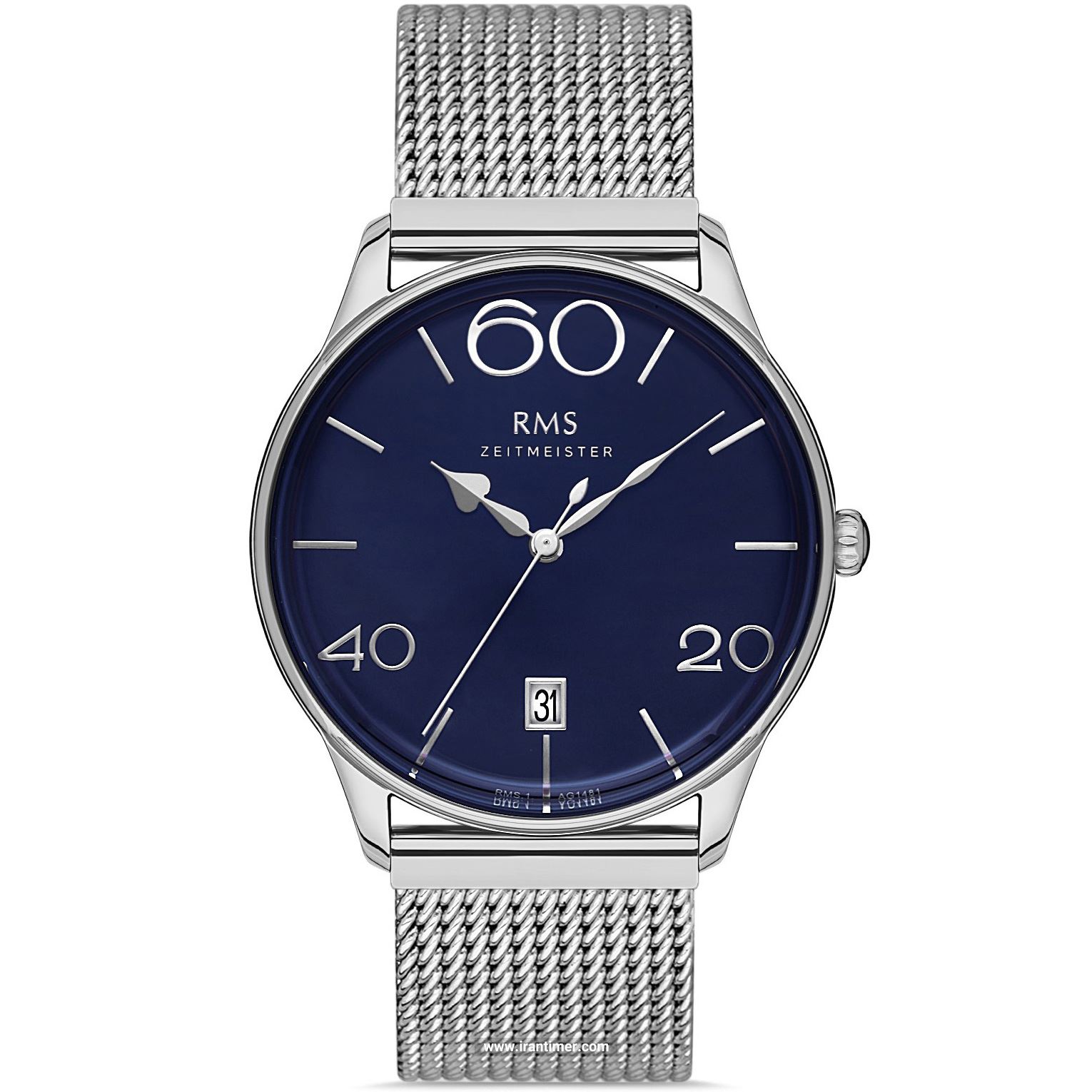 قیمت و خرید ساعت مچی مردانه آر ام اس زیمستر(RMS ZEITMEISTER) مدل RMS.1.AG1481.03 کلاسیک | اورجینال و اصلی