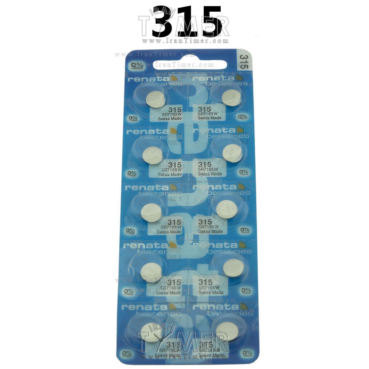 لوازم جانبی باتری ساعت - رناتا مدل SR716SWRMP-315