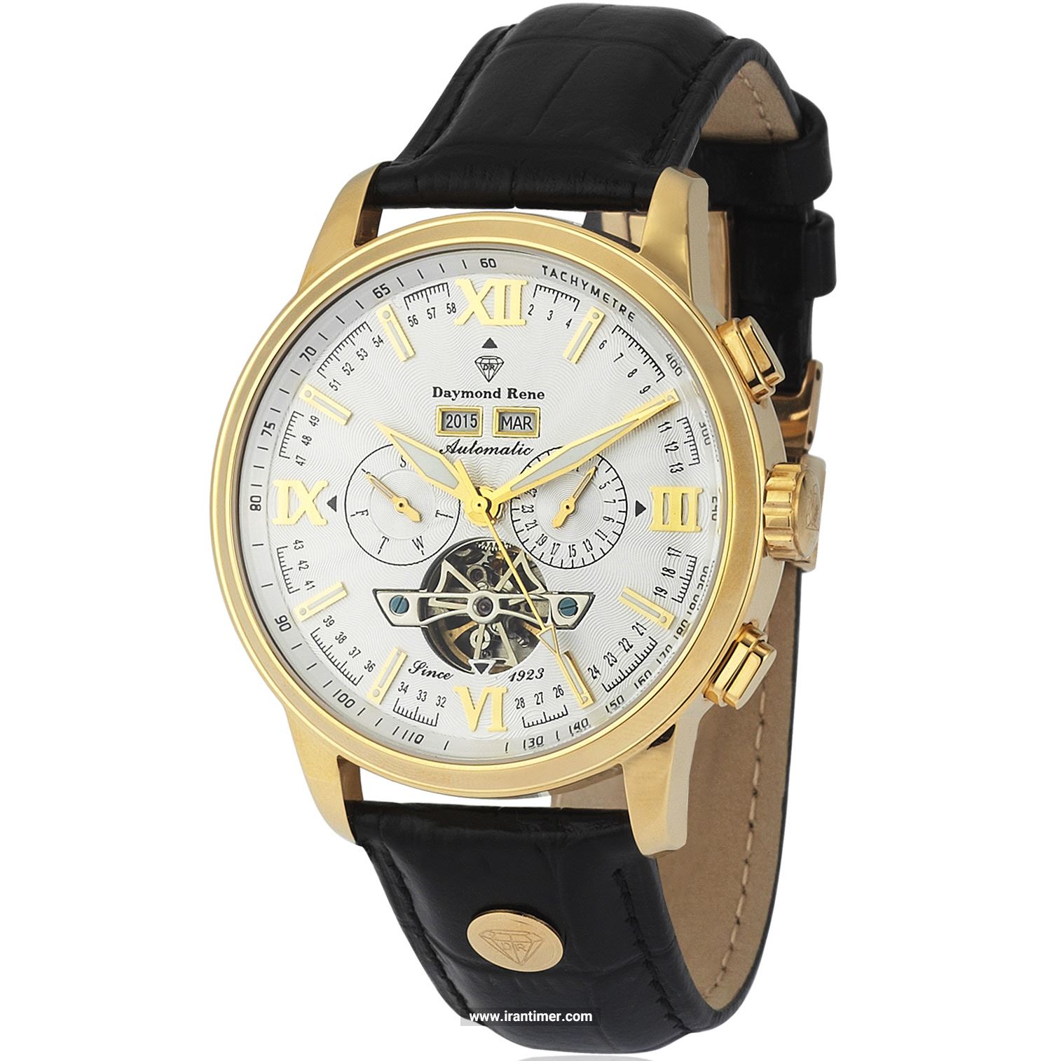 قیمت و خرید ساعت مچی مردانه دیموند رنه(DAYMOND RENE) مدل 2015-11OK-G1 کلاسیک | اورجینال و اصلی