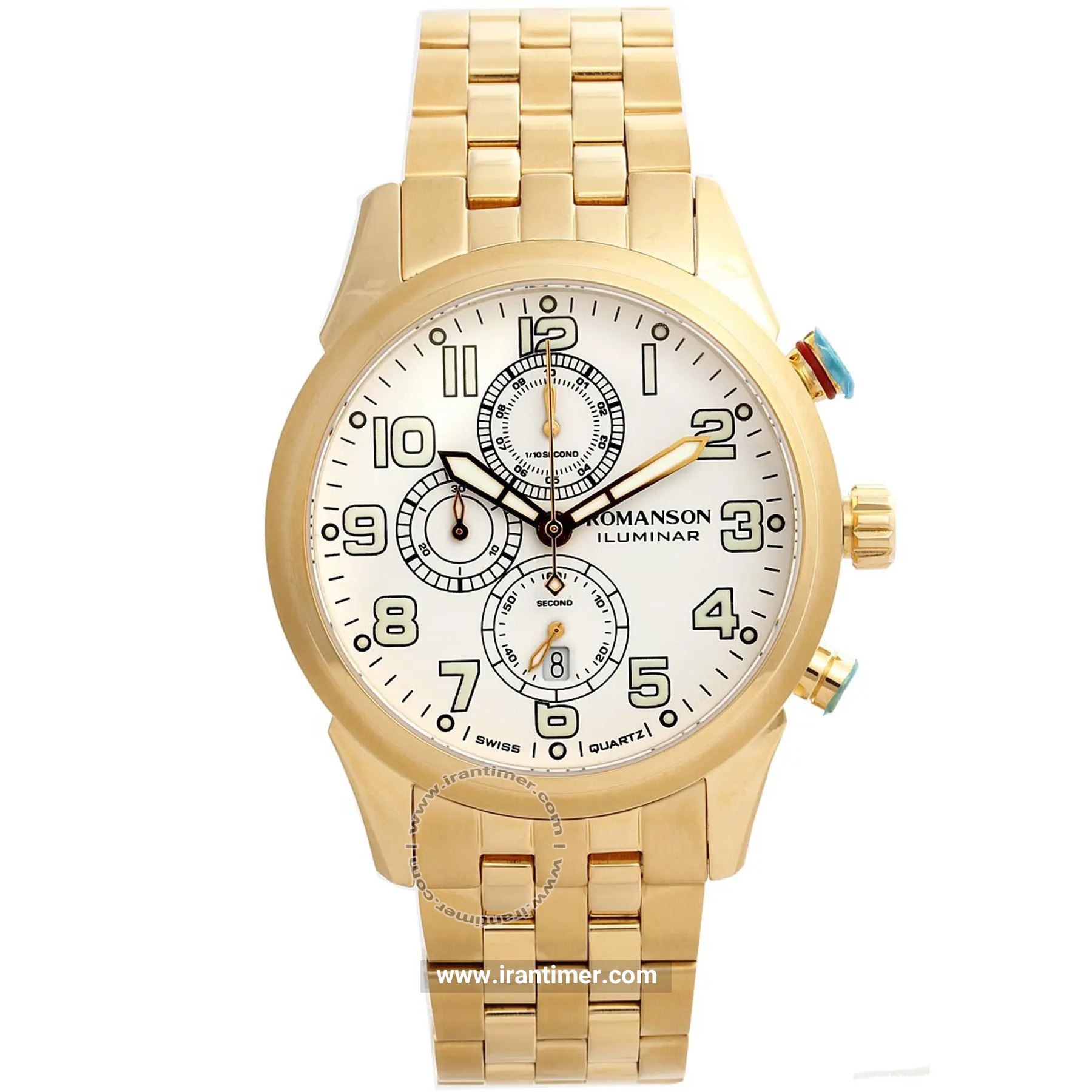 قیمت و خرید ساعت مچی مردانه رومانسون(ROMANSON) مدل AM6A14HMGGA1R5-W کلاسیک | اورجینال و اصلی