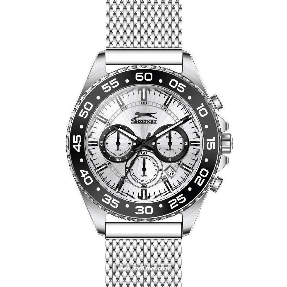 قیمت و خرید ساعت مچی مردانه اسلازنجر(SLAZENGER) مدل SL.09.6528.2.02 کلاسیک | اورجینال و اصلی