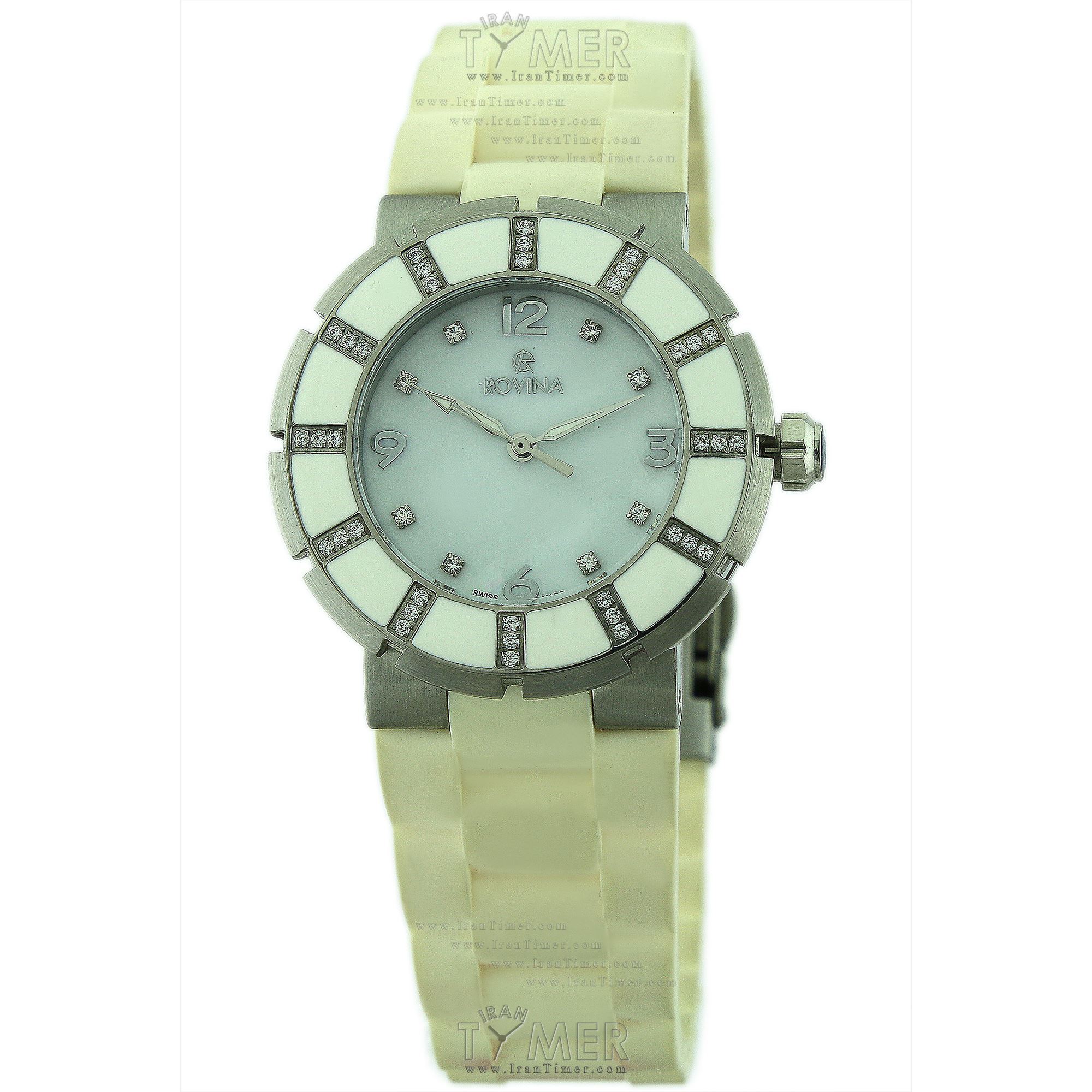 قیمت و خرید ساعت مچی زنانه رُوینا(ROVINA) مدل 76101L1SW فشن اسپرت | اورجینال و اصلی
