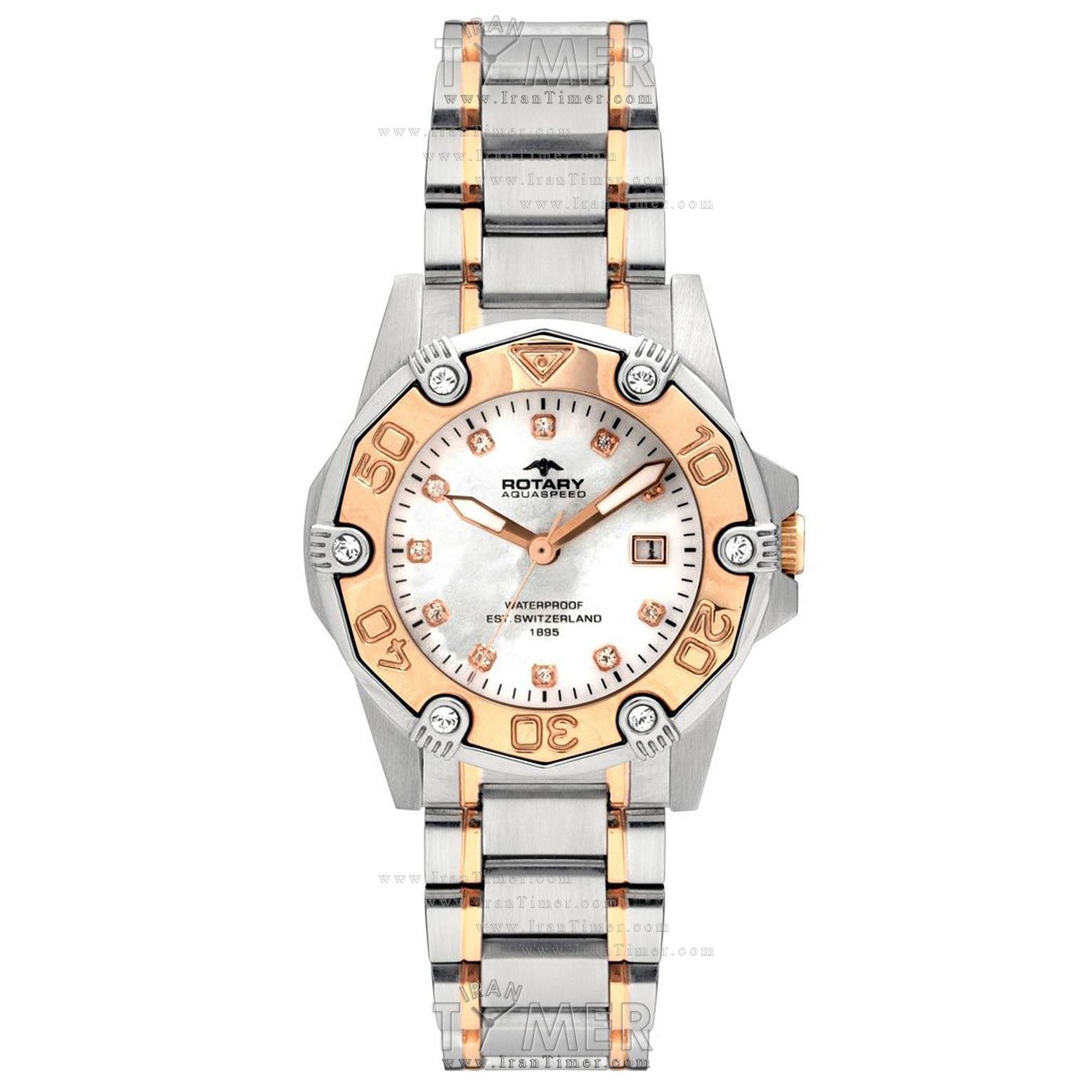 قیمت و خرید ساعت مچی زنانه روتاری(ROTARY) مدل ALB00033.W.40 کلاسیک فشن | اورجینال و اصلی