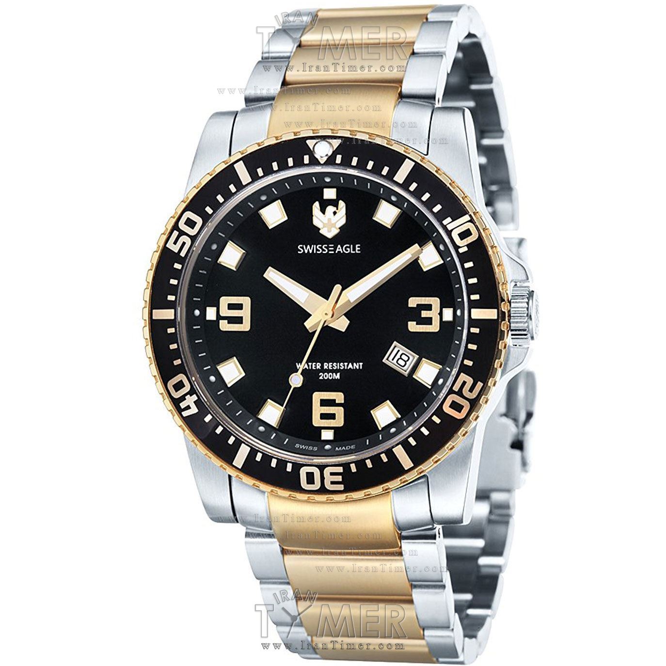 قیمت و خرید ساعت مچی مردانه سوئیس ایگل(SWISS EAGLE) مدل SE9007-66 کلاسیک | اورجینال و اصلی