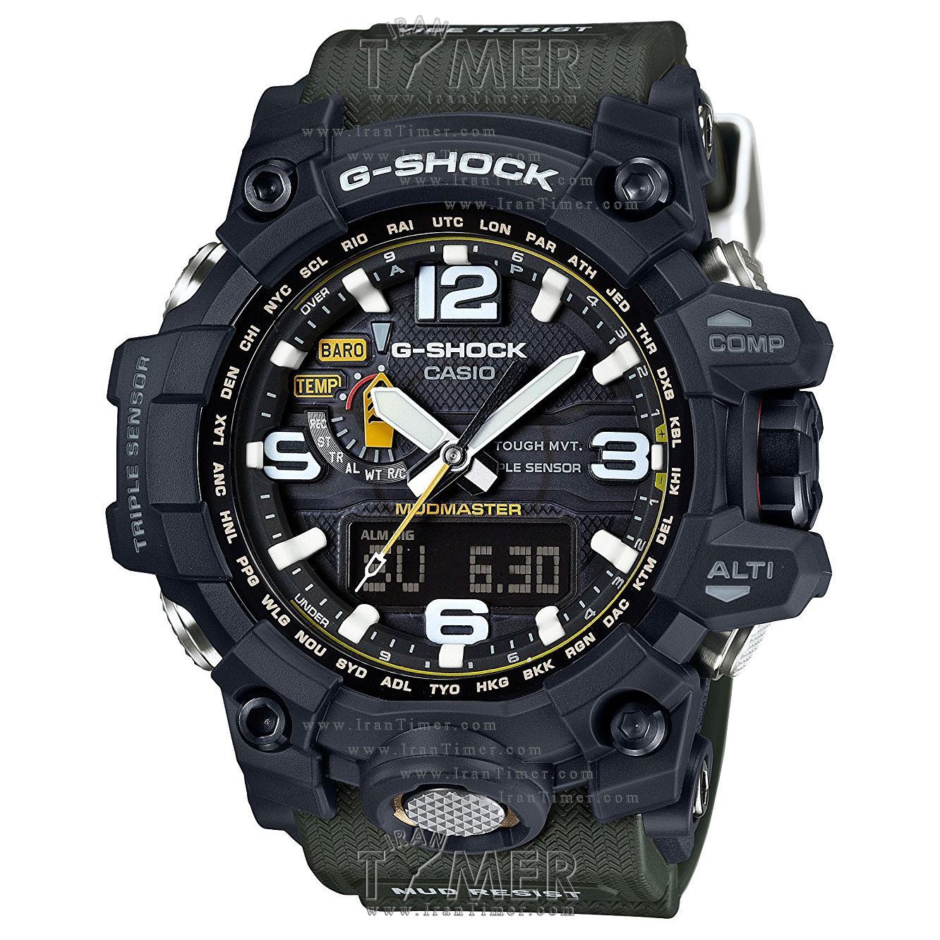قیمت و خرید ساعت مچی مردانه کاسیو (CASIO) جی شاک مدل GWG-1000-1A3DR اسپرت | اورجینال و اصلی