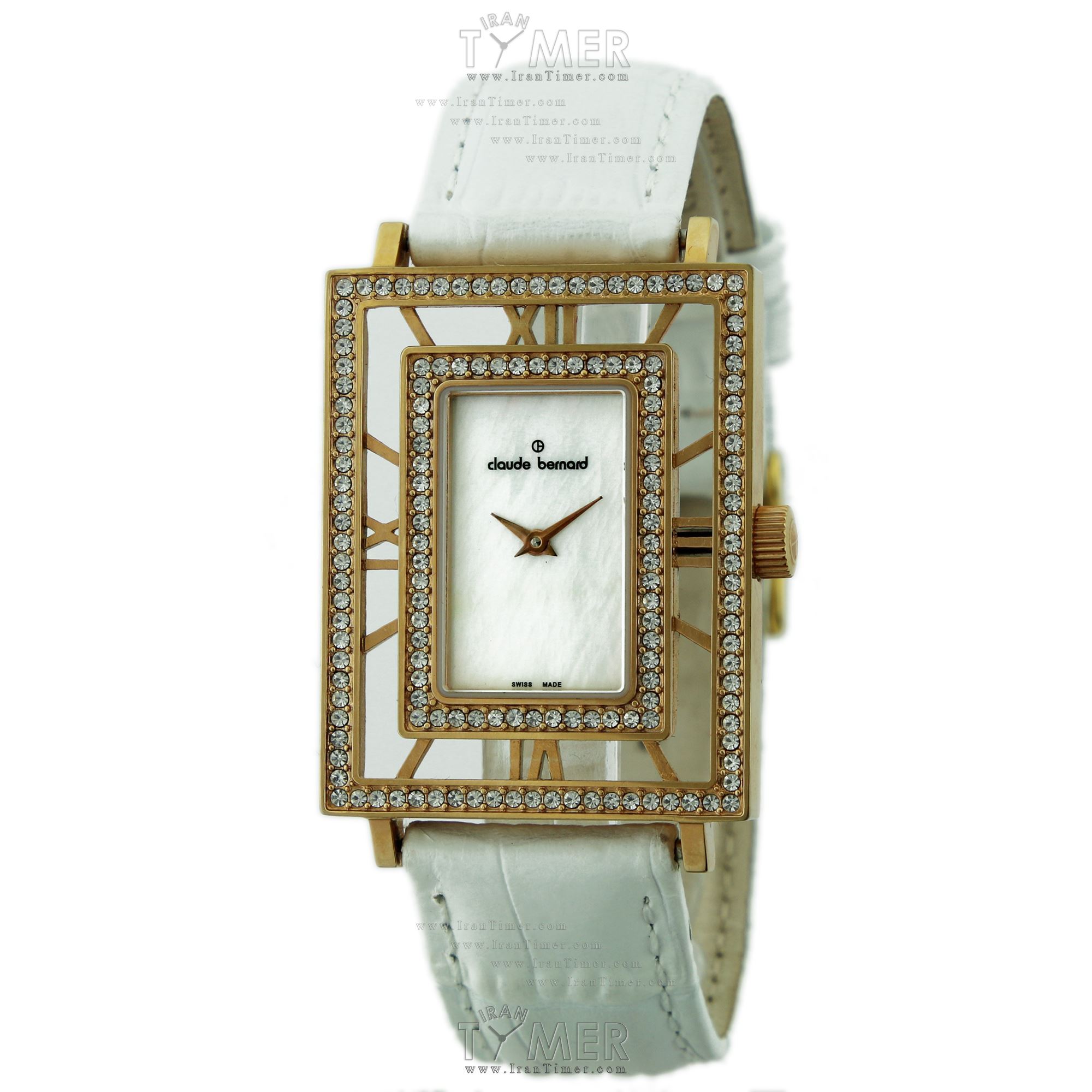 قیمت و خرید ساعت مچی زنانه کلودبرنارد(CLAUDE BERNARD) مدل 20074-R255W | اورجینال و اصلی