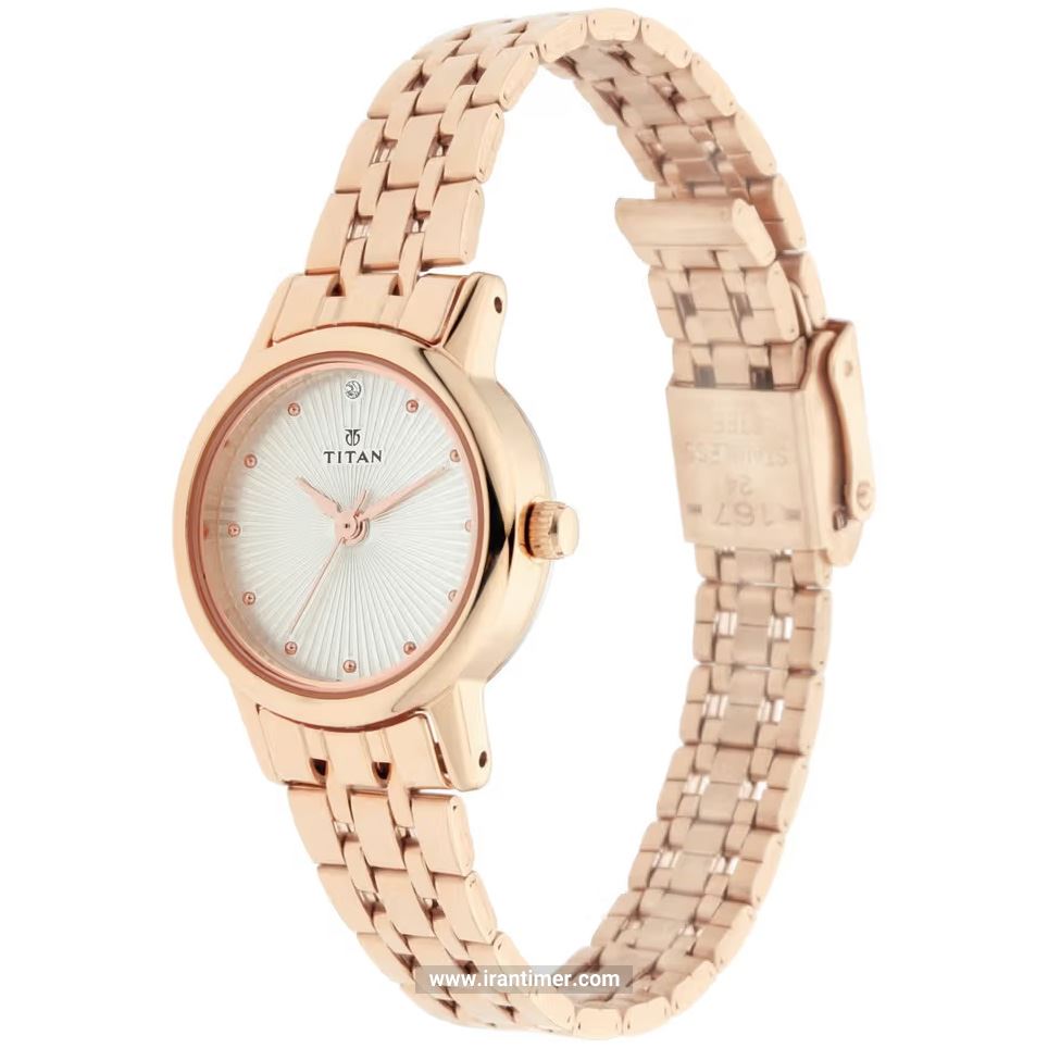 قیمت و خرید ساعت مچی زنانه تایتِن(TITAN) مدل T2593WM01 کلاسیک | اورجینال و اصلی