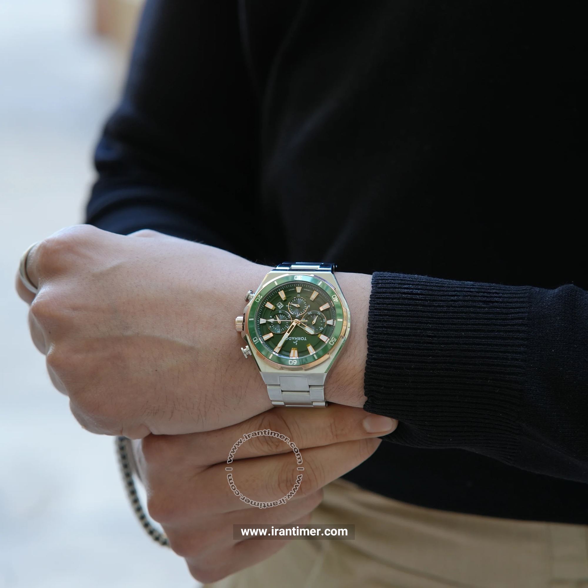 قیمت و خرید ساعت مچی مردانه تورنادو(Tornado) مدل T24104-KBSHK کلاسیک | اورجینال و اصلی