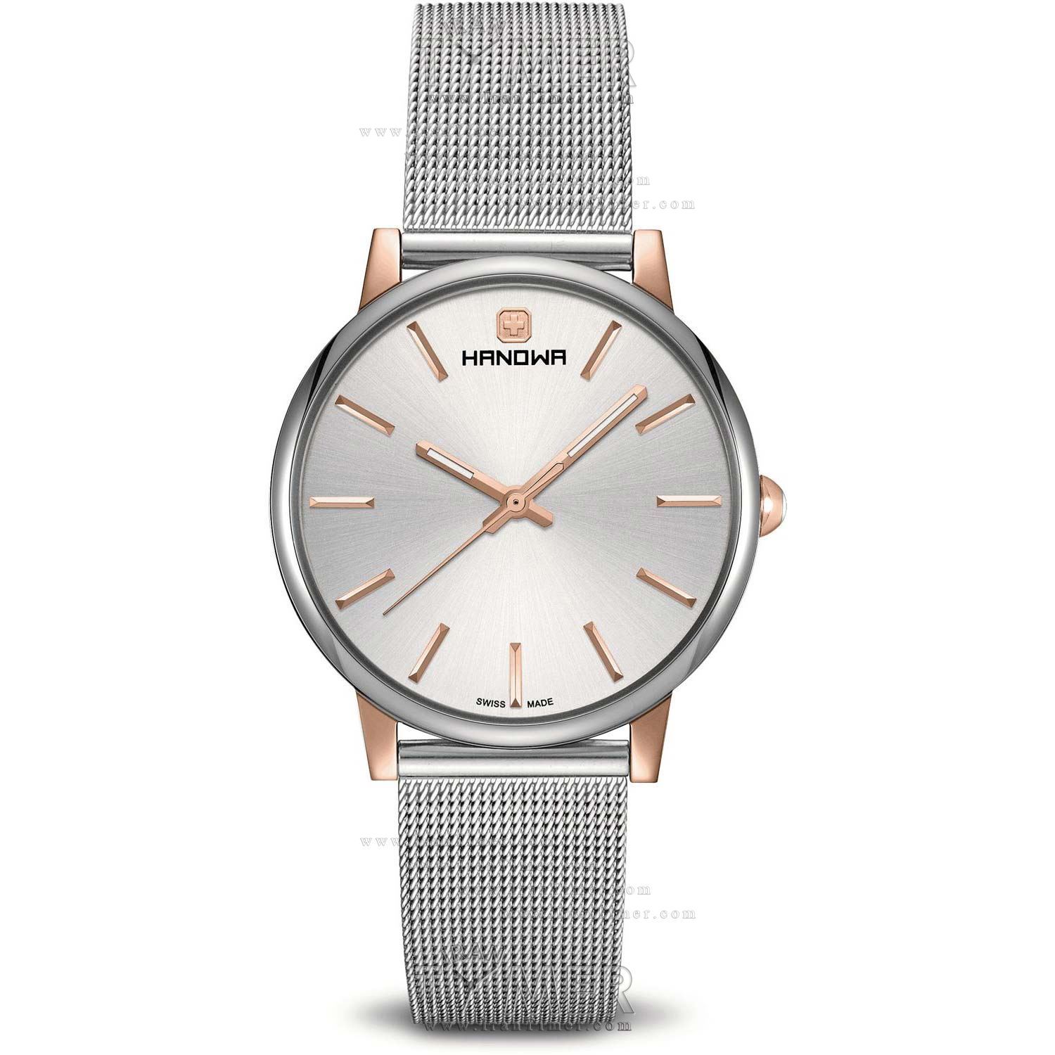 قیمت و خرید ساعت مچی مردانه هانوا(HANOWA) مدل 16-5037.12.001 کلاسیک | اورجینال و اصلی