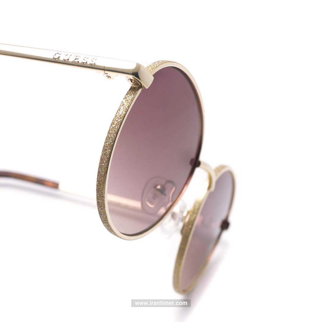 قیمت و خرید عینک آفتابی زنانه کلاسیک (guess) مدل GU 7556 32F 51 | اورجینال و اصلی