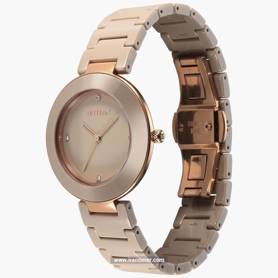 قیمت و خرید ساعت مچی زنانه تایتِن(TITAN) مدل T95189KC04 کلاسیک | اورجینال و اصلی
