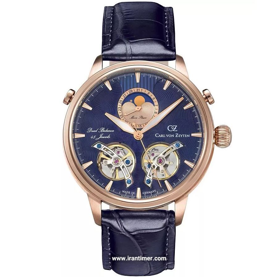 قیمت و خرید ساعت مچی مردانه کارل ون زیتن(CARL VON ZEYTEN) مدل CVZ0060RBLS کلاسیک | اورجینال و اصلی