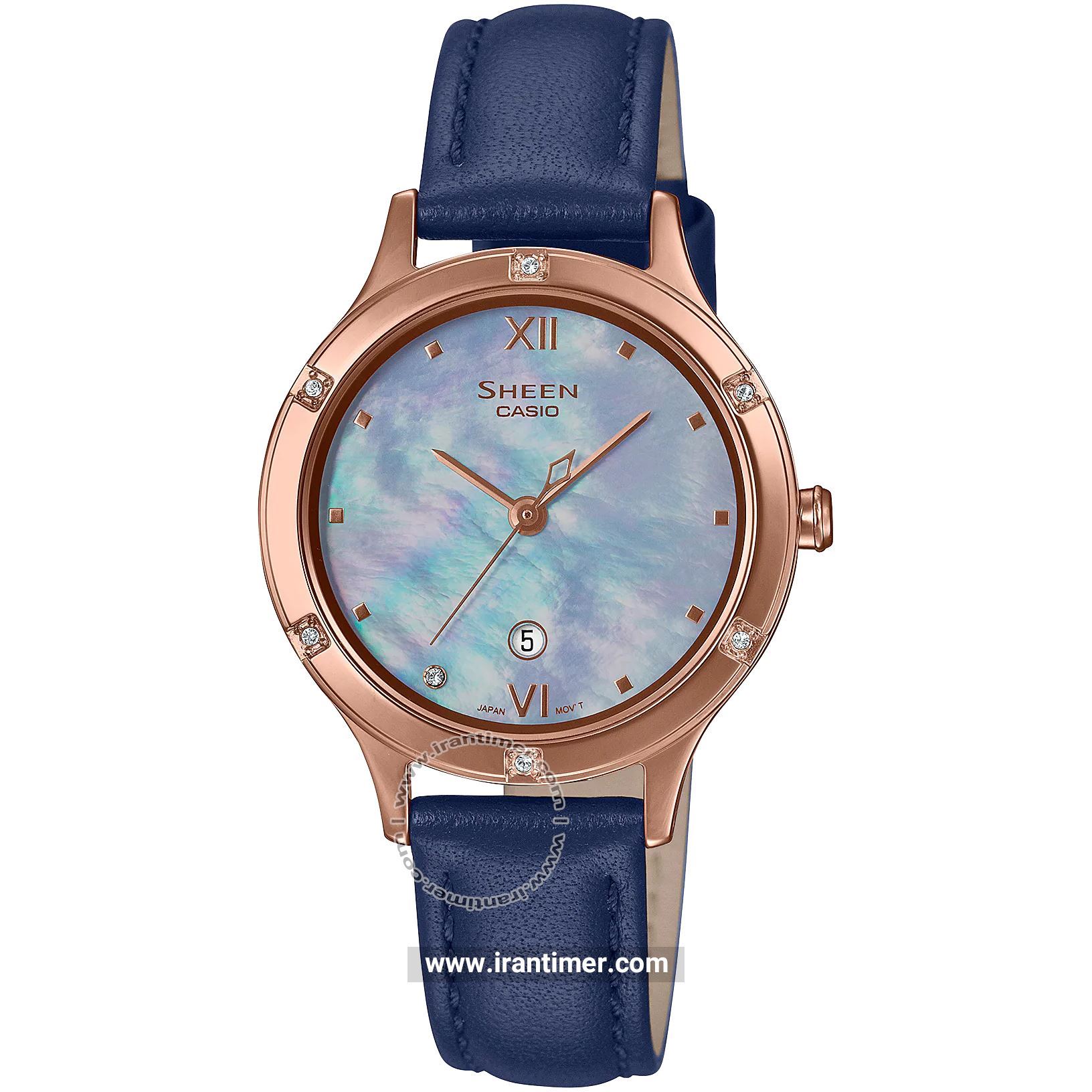 قیمت و خرید ساعت مچی زنانه کاسیو (CASIO) شین مدل SHE-4546PGL-2AUDF فشن | اورجینال و اصلی