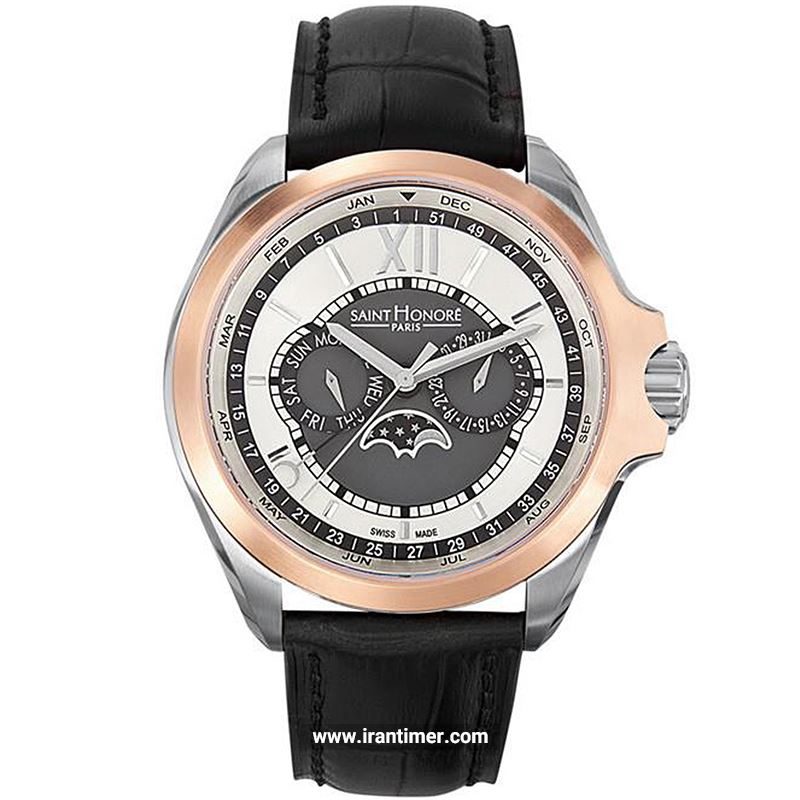 قیمت و خرید ساعت مچی مردانه سانتا نوره (SAINT HONORE) مدل 858045 6AGIN کلاسیک | اورجینال و اصلی