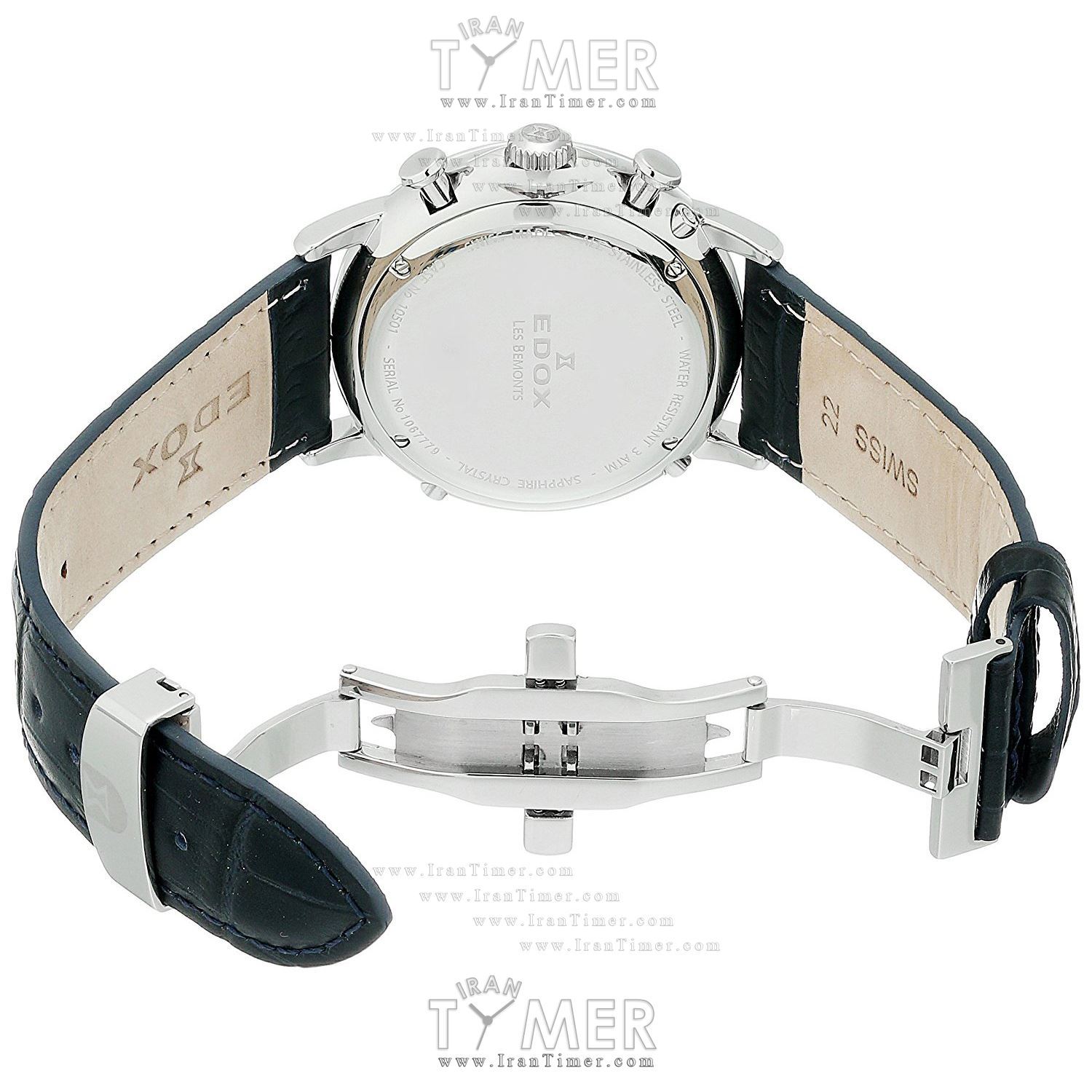 قیمت و خرید ساعت مچی مردانه ادُکس(EDOX) مدل 105013BUIN کلاسیک اسپرت | اورجینال و اصلی