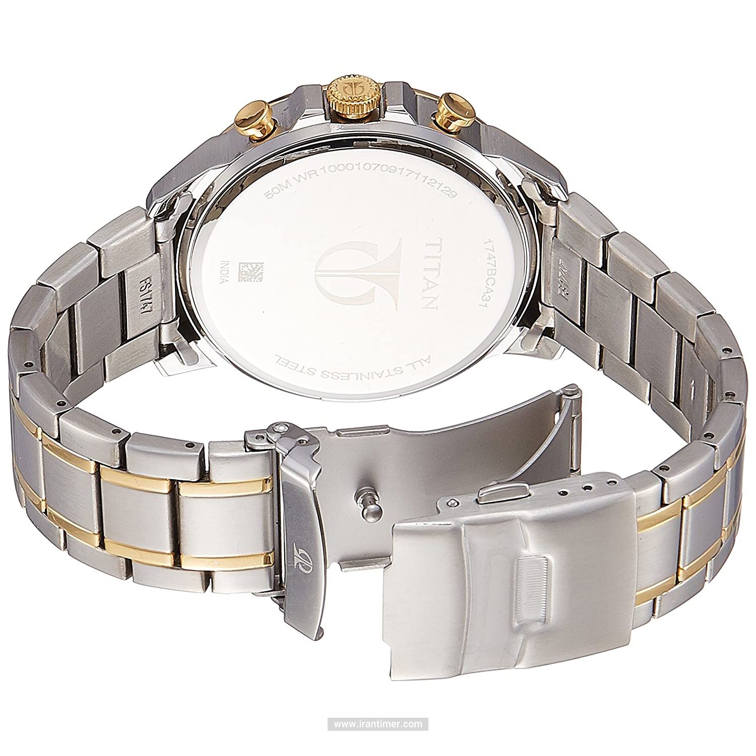 قیمت و خرید ساعت مچی مردانه تایتِن(TITAN) مدل T1747BM01 کلاسیک | اورجینال و اصلی