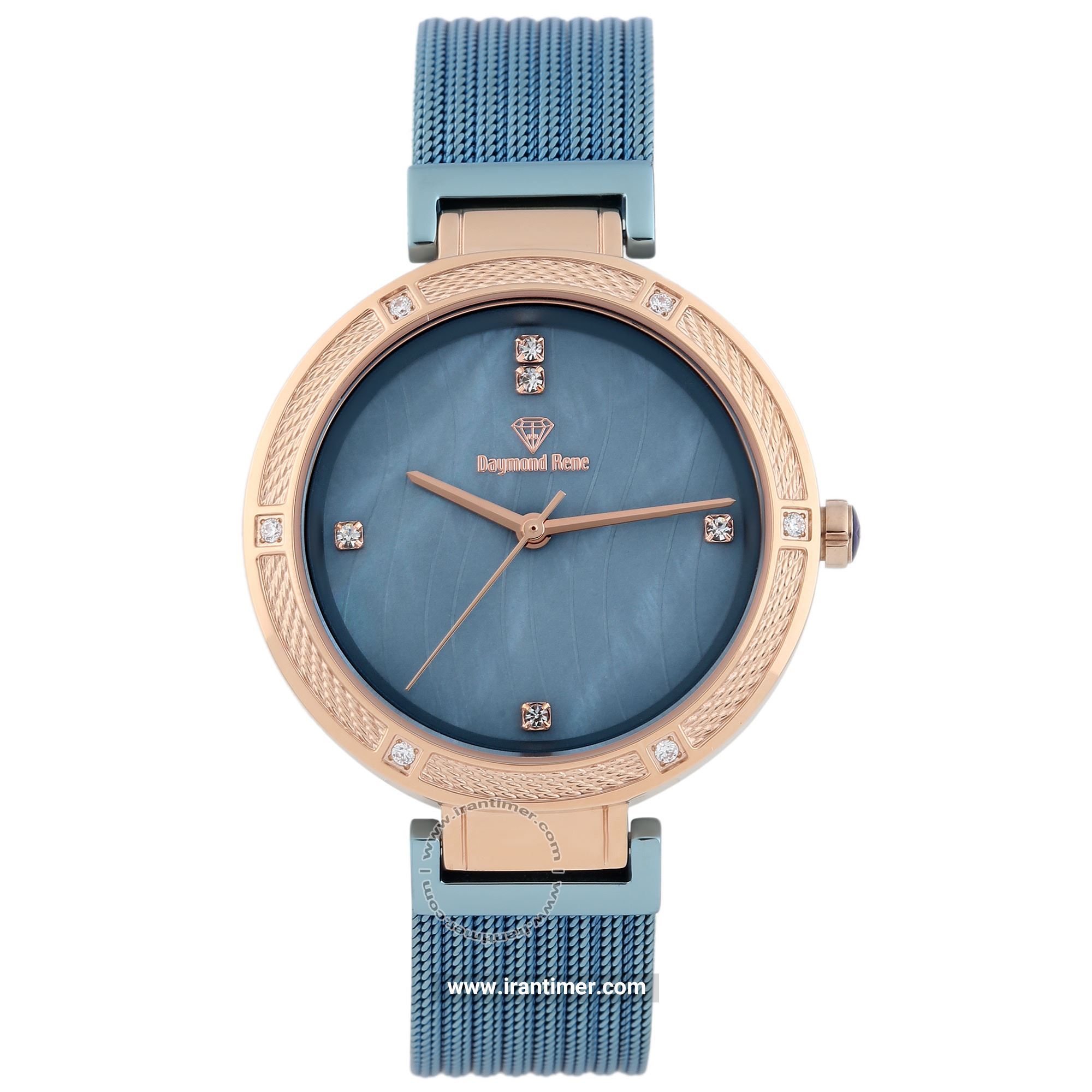 قیمت و خرید ساعت مچی زنانه دیموند رنه(DAYMOND RENE) مدل 7021HB-R3 کلاسیک | اورجینال و اصلی