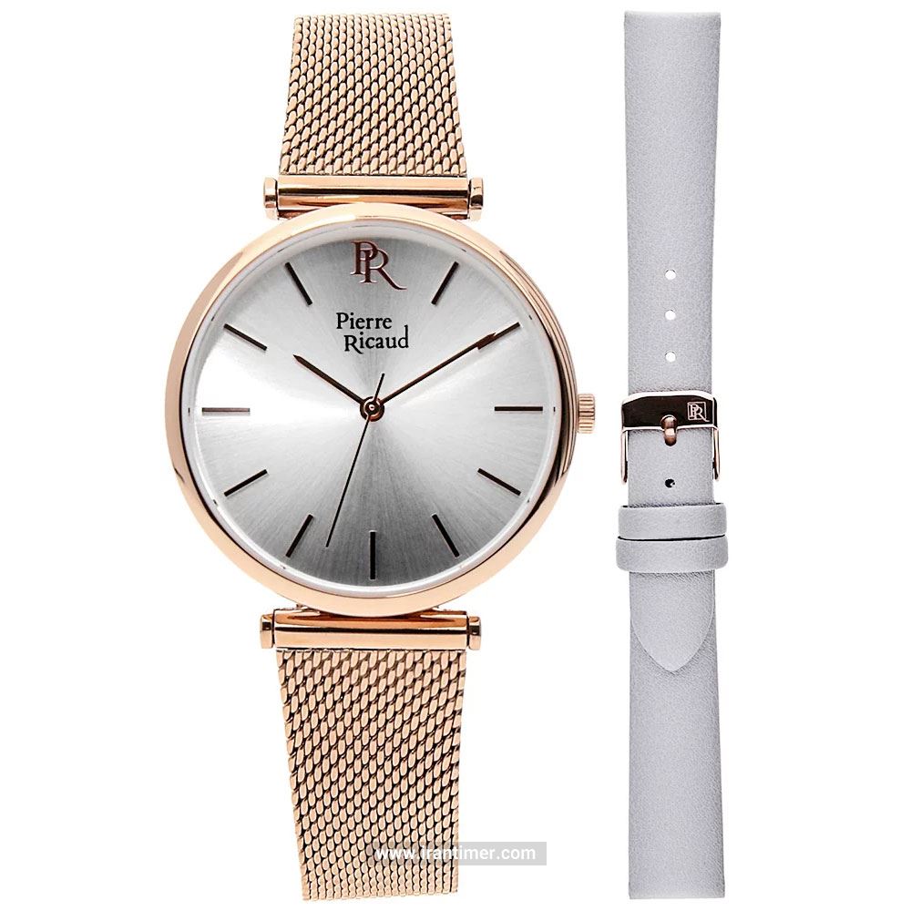 قیمت و خرید ساعت مچی زنانه پیر ریکو(Pierre Ricaud) مدل P22044.91R3Q-SET کلاسیک | اورجینال و اصلی
