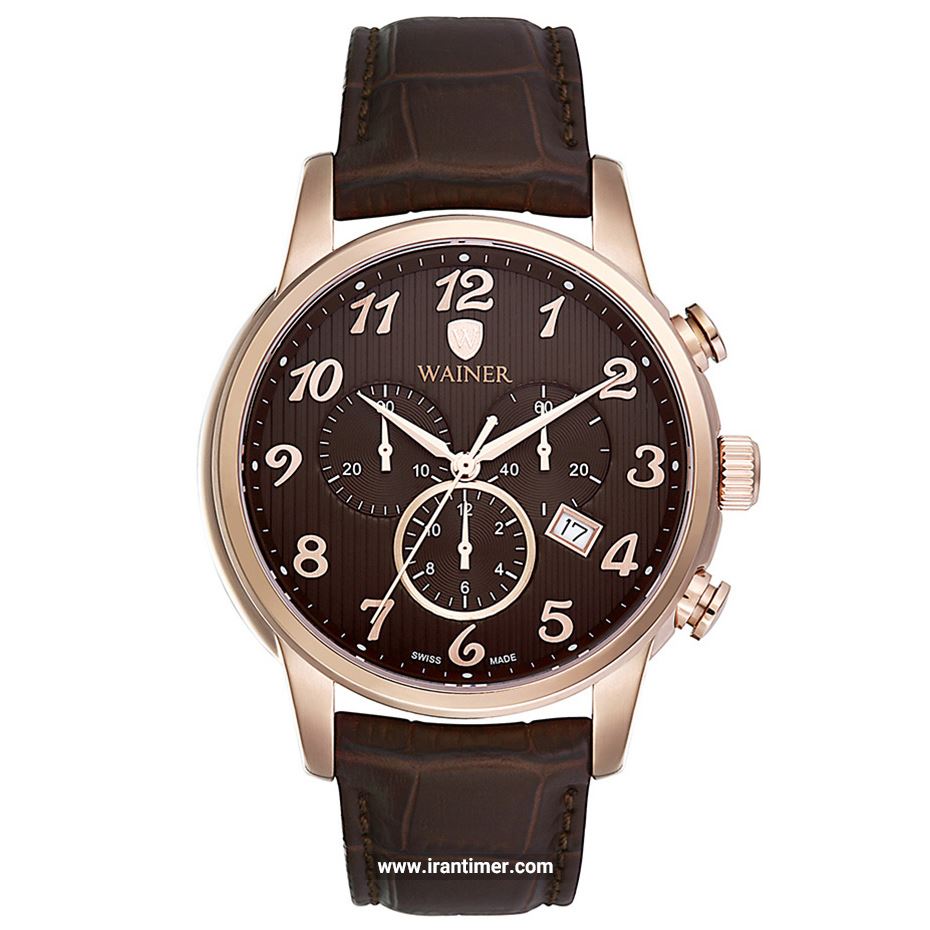 قیمت و خرید ساعت مچی مردانه واینر(WAINER) مدل WA.14692-B کلاسیک | اورجینال و اصلی