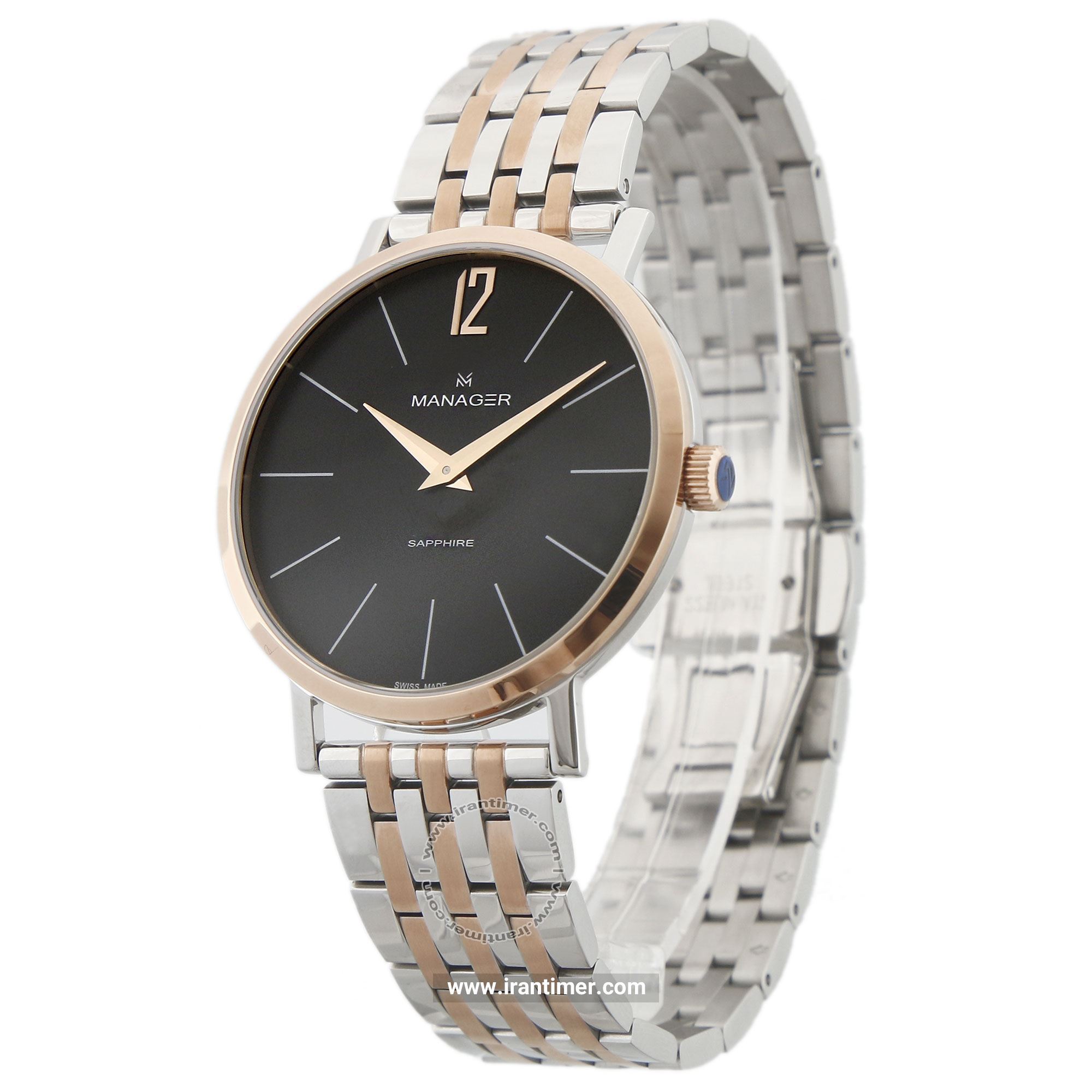 قیمت و خرید ساعت مچی مردانه منیجر(MANAGER) مدل MAN-PS-04-RTTM کلاسیک | اورجینال و اصلی