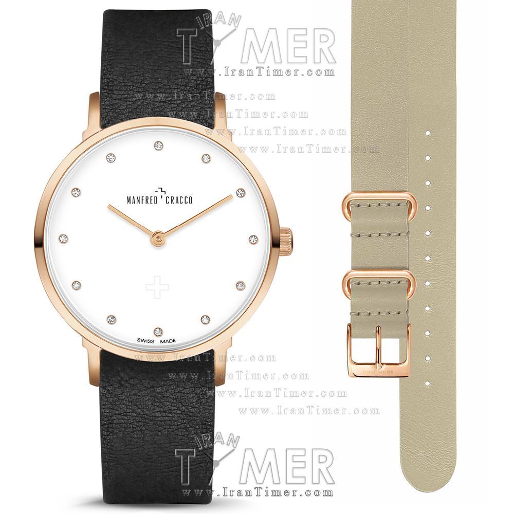 قیمت و خرید ساعت مچی زنانه مانفرد کراکو(MANFRED CRACCO) مدل MC34006LL کلاسیک | اورجینال و اصلی