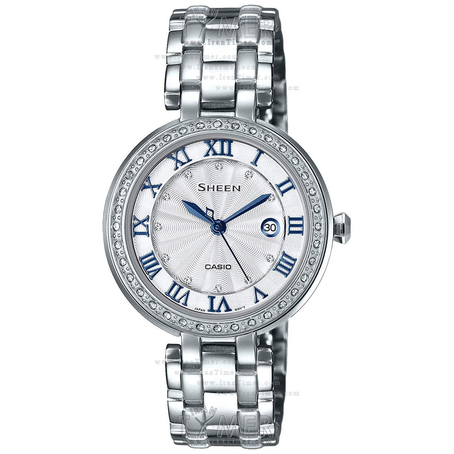 قیمت و خرید ساعت مچی زنانه کاسیو (CASIO) شین مدل SHE-4034D-7AUDR کلاسیک | اورجینال و اصلی