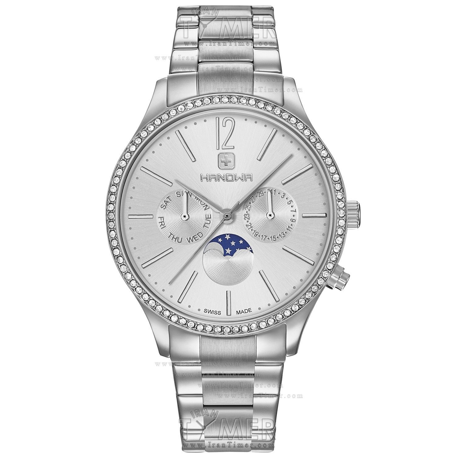 قیمت و خرید ساعت مچی زنانه هانوا(HANOWA) مدل 16-7068.04.001 کلاسیک فشن | اورجینال و اصلی
