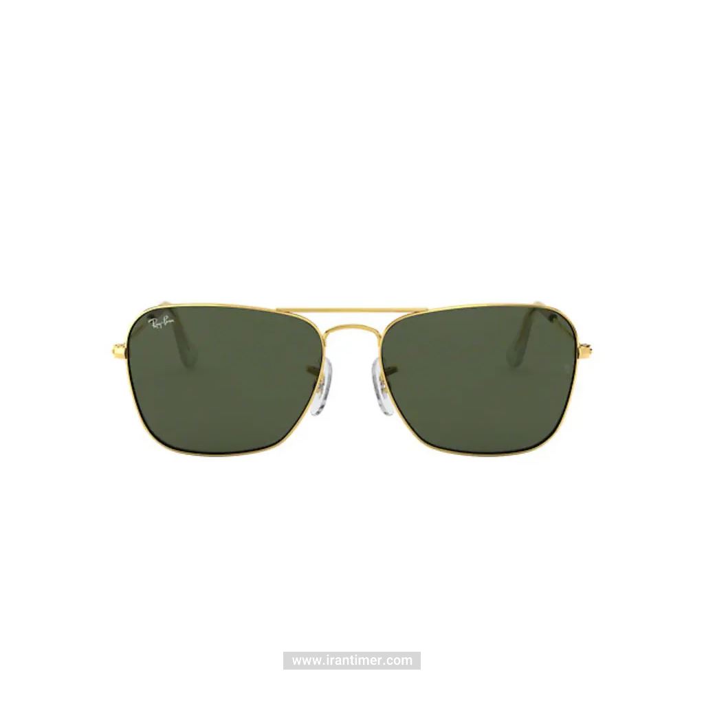 قیمت و خرید عینک آفتابی مردانه خلبانی (RAY BAN) مدل RB 3136S 000001 5800 | اورجینال و اصلی