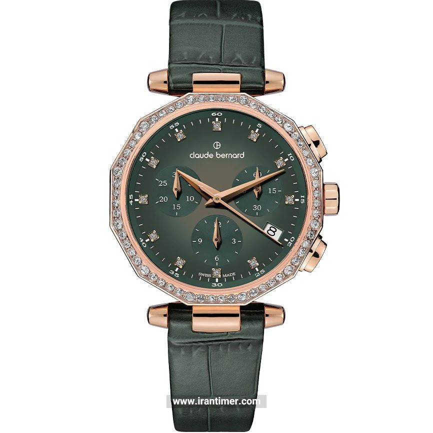 قیمت و خرید ساعت مچی زنانه کلودبرنارد(CLAUDE BERNARD) مدل 10260 37RCV VDPR فشن | اورجینال و اصلی