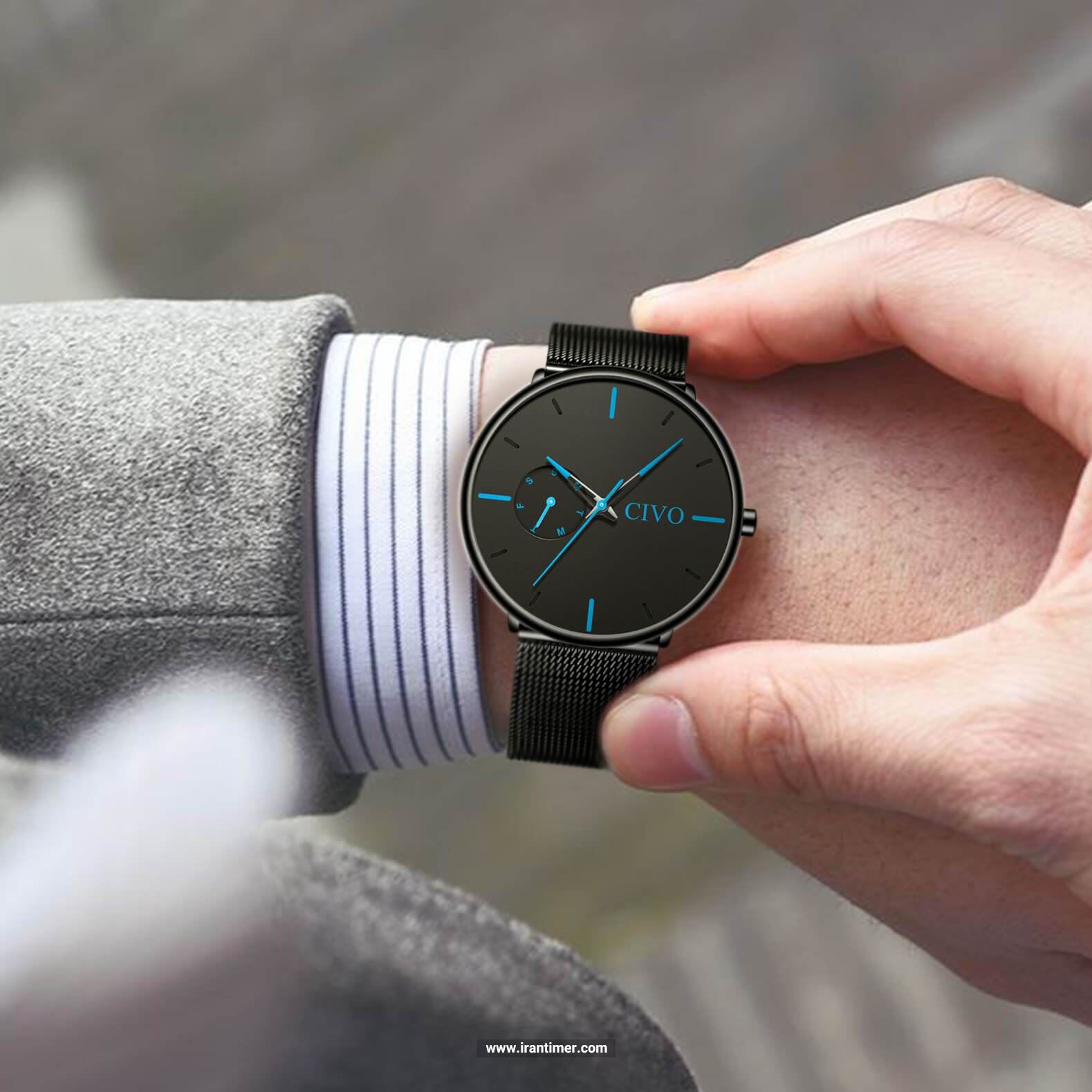 قیمت و خرید ساعت مچی مردانه سیوو(CIVO) مدل 1135315 کلاسیک | اورجینال و اصلی