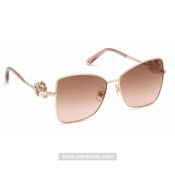 قیمت و خرید عینک آفتابی زنانه فشن (SWAROVSKI) مدل SK 0277 33F 57 | اورجینال و اصلی