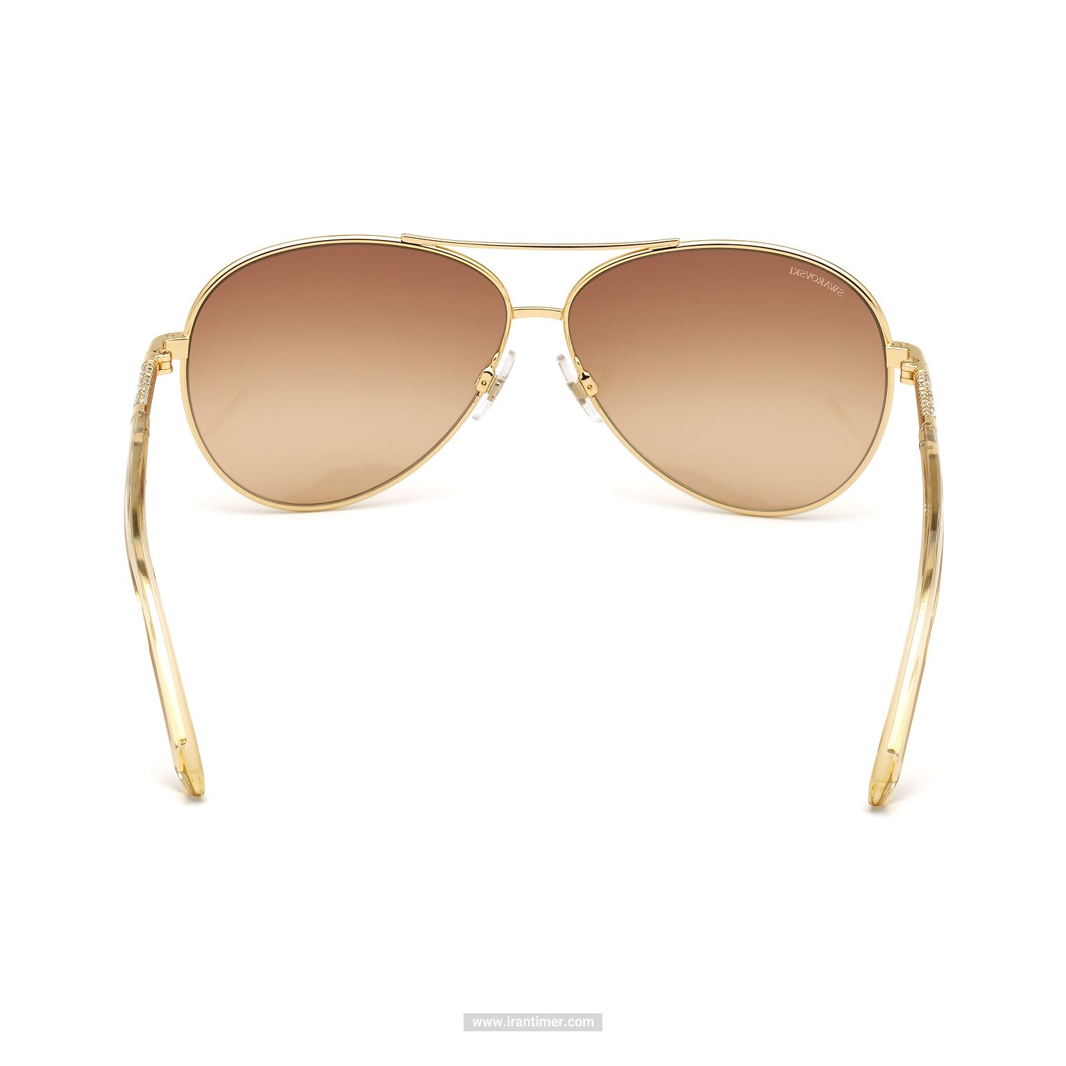 قیمت و خرید عینک آفتابی زنانه خلبانی (SWAROVSKI) مدل SK S 0292 30F 61 | اورجینال و اصلی