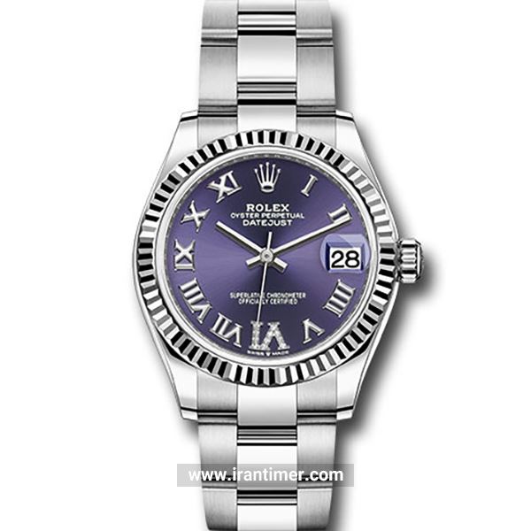 قیمت و خرید ساعت مچی زنانه رولکس(Rolex) مدل 278274 aubdr6o Dark Purple کلاسیک | اورجینال و اصلی
